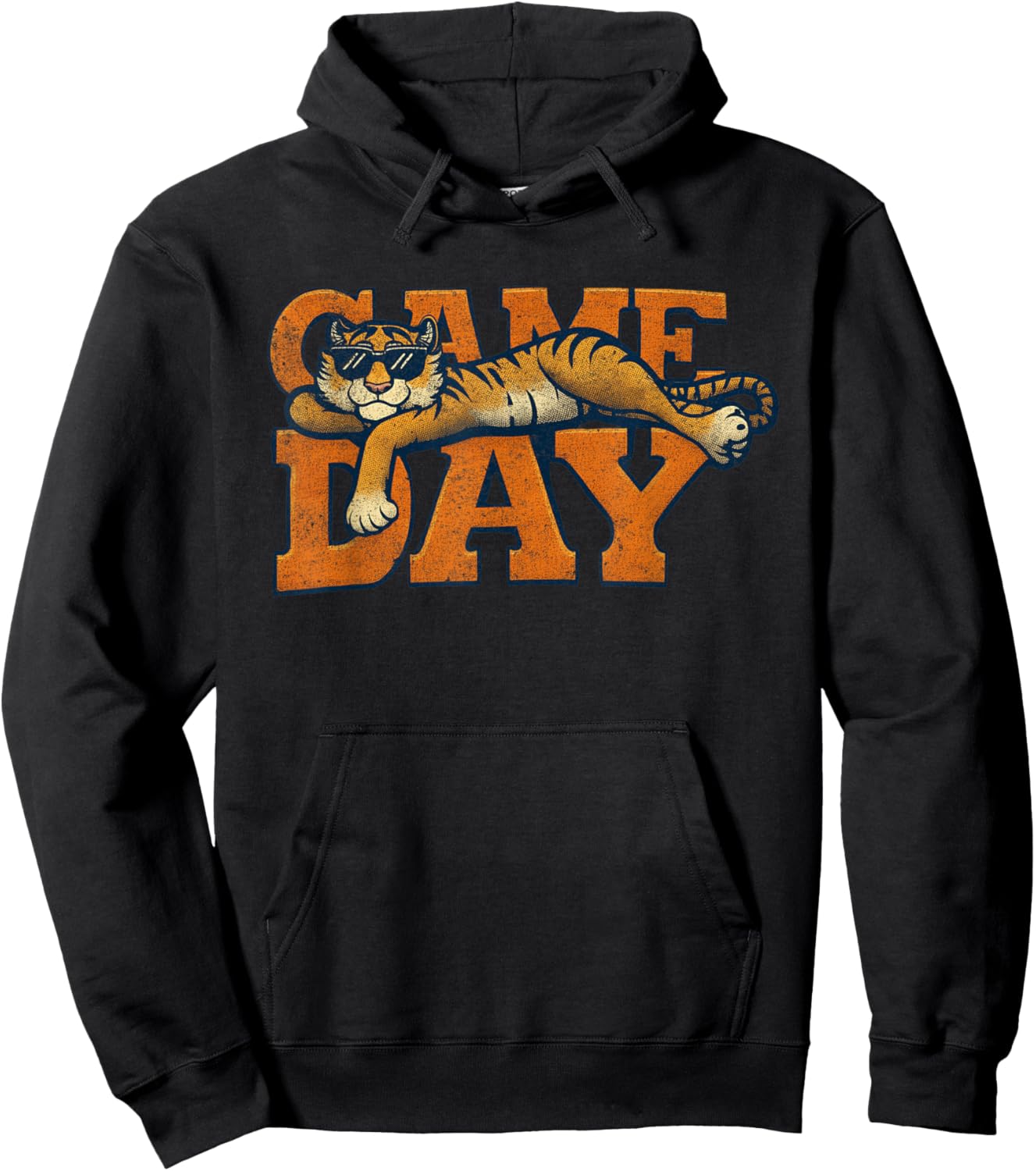 Game Day Tiger Hoodie - Hoodie | Black