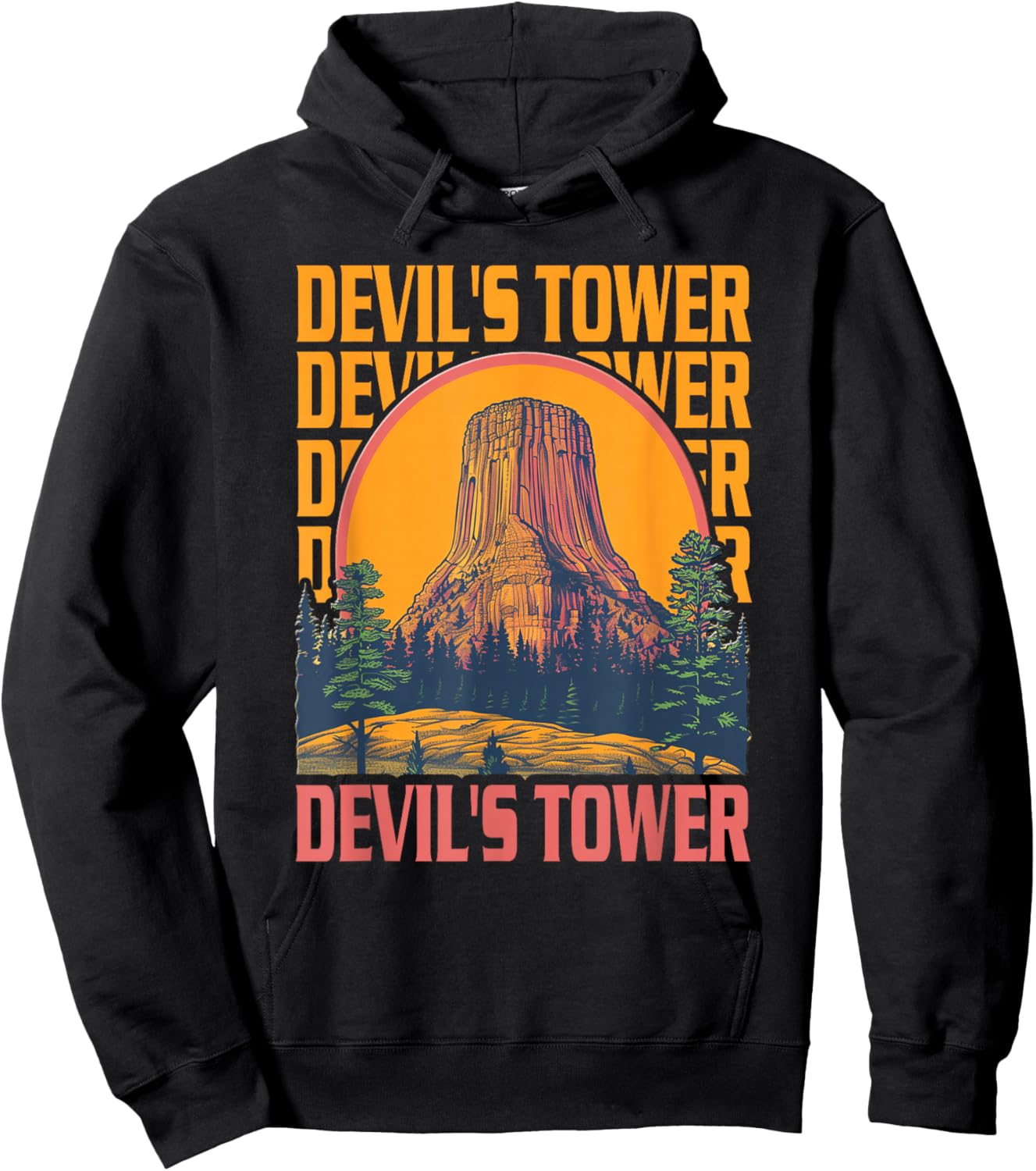 Devils Tower - Devils Tower Hoodie - Hoodie | Black