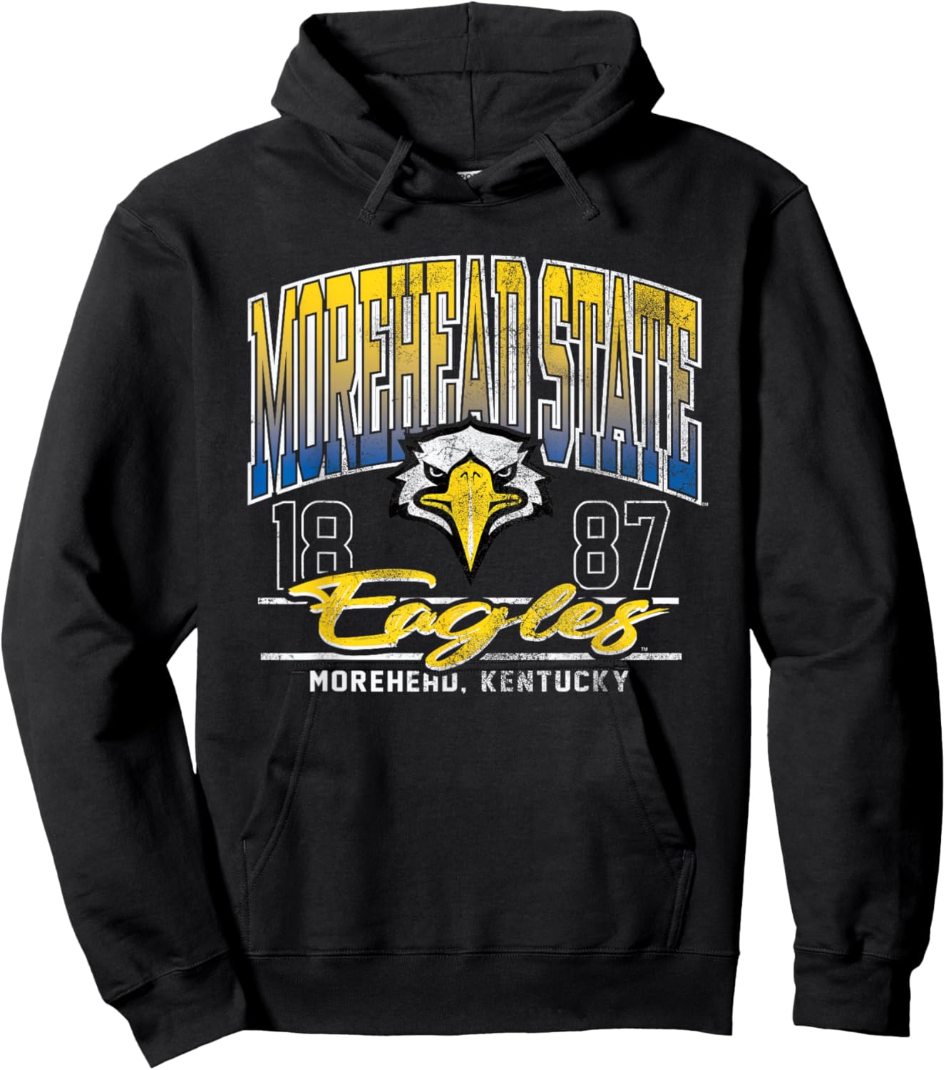 Morehead State Eagles Kicking It Royal Officially Licensed Hoodie - Hoodie | Black