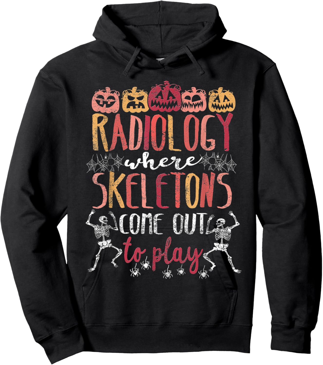 Xray Tech Radiology X-Ray Technician X-Ray Halloween Hoodie - Hoodie | Black