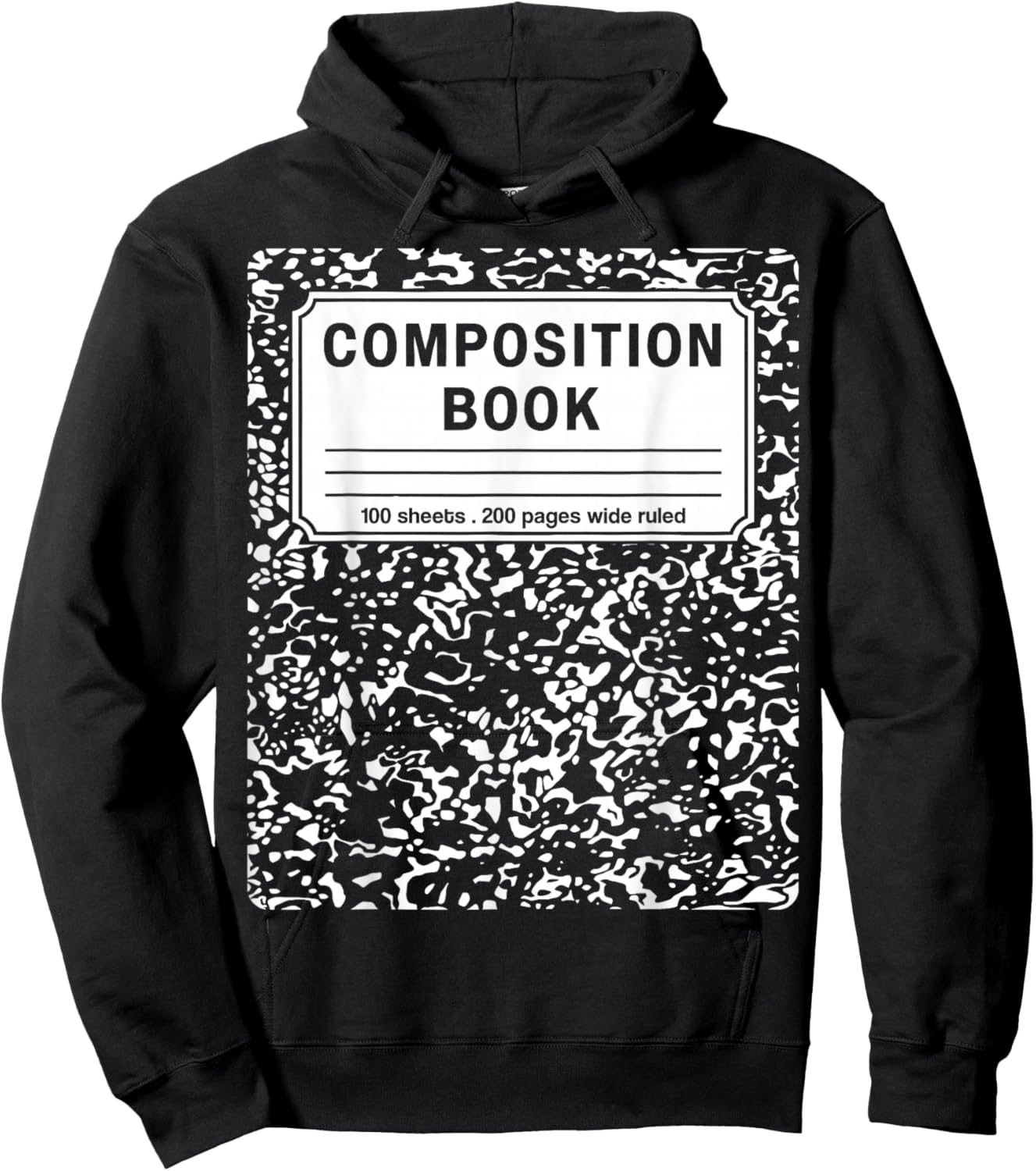 Composition Book Notebook Teachers Matching group Halloween Hoodie - Hoodie | Black