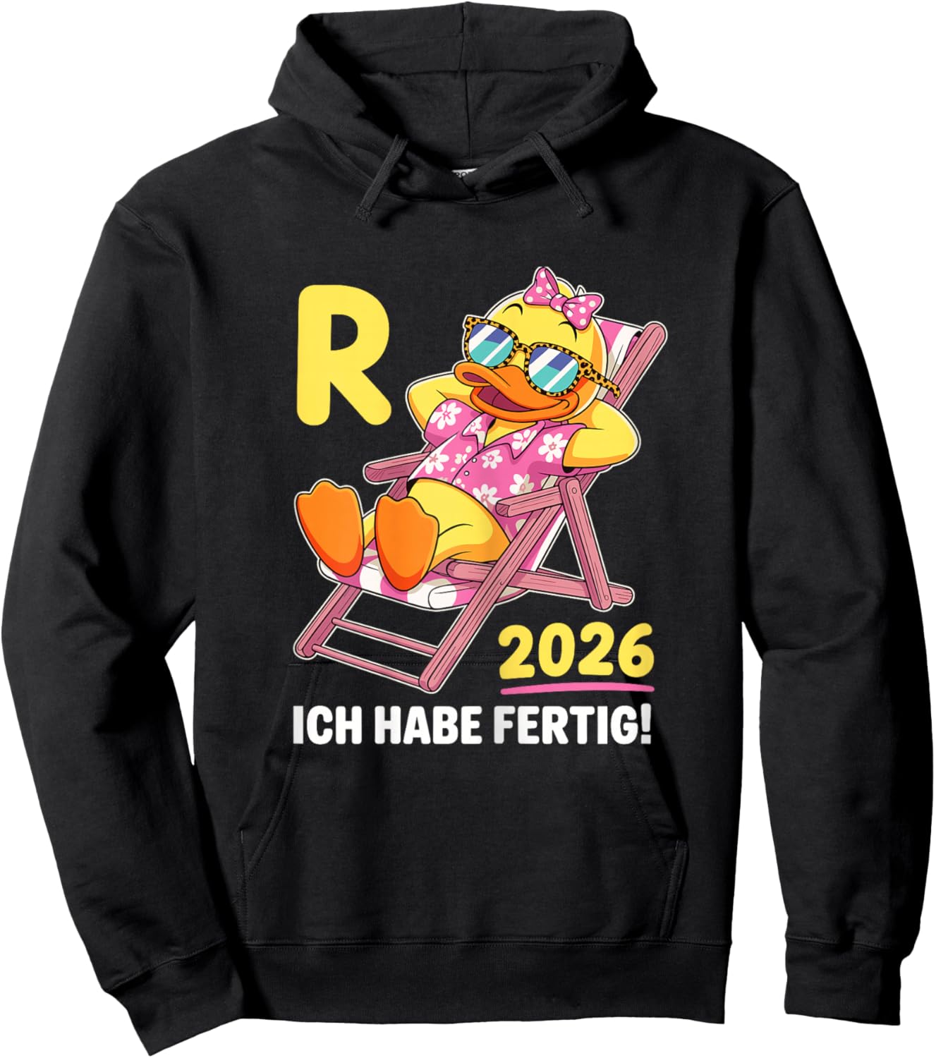 Duck I Have Ready Retirement Woman Retirement 2026 Hoodie - Hoodie | Black