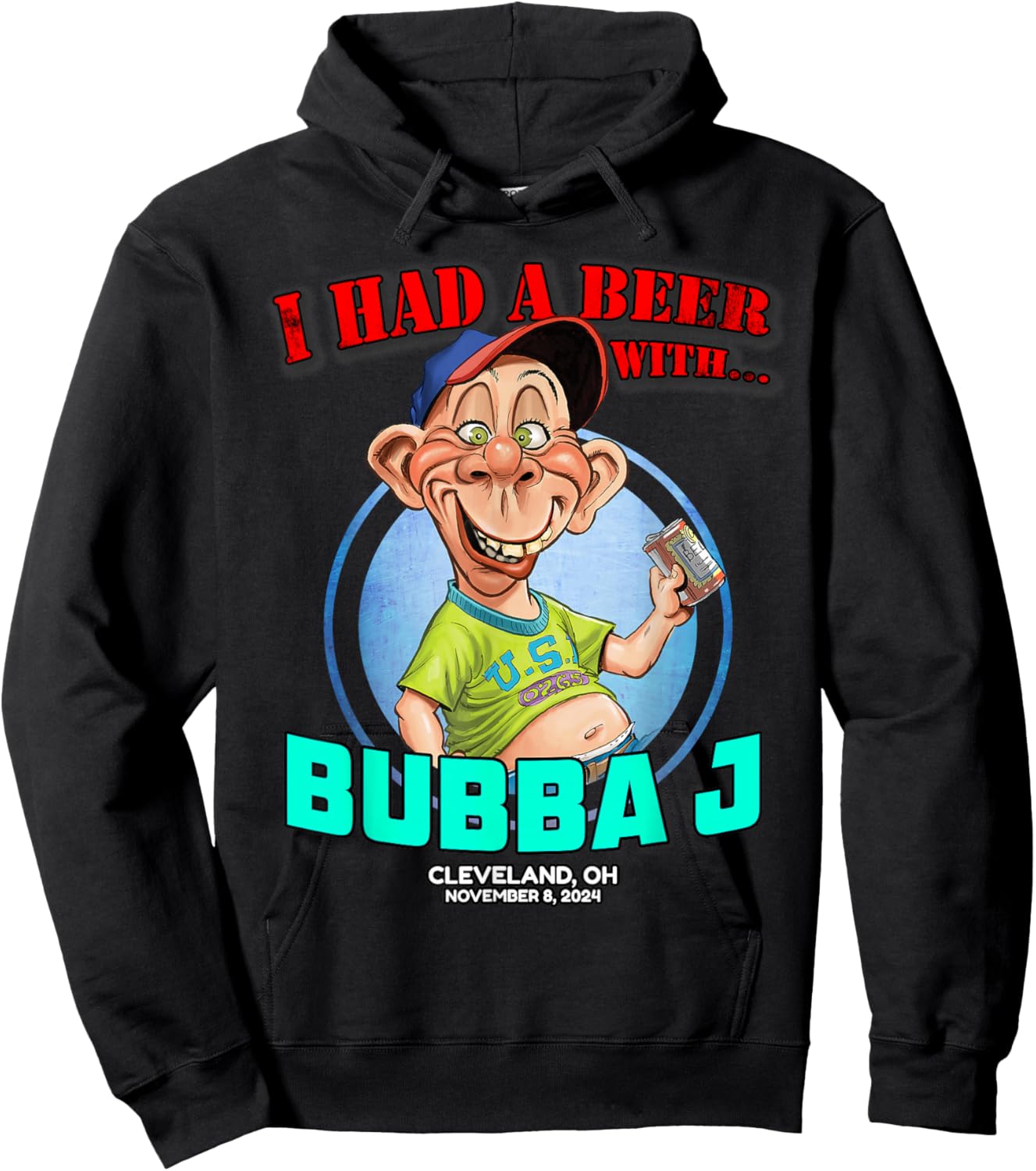 Bubba J Cleveland, OH (2024) Hoodie - Hoodie | Black