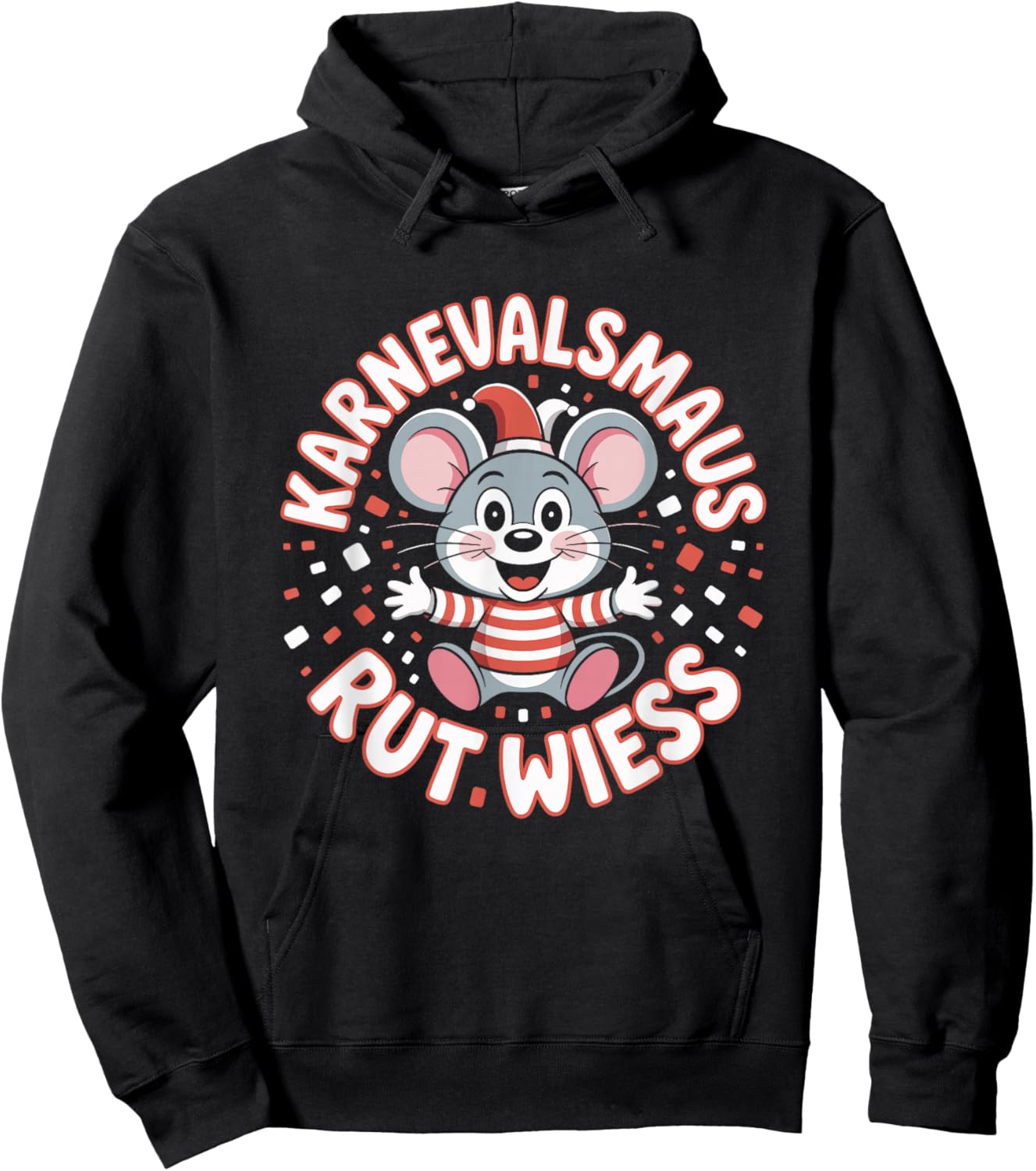Carnival Mouse Rut Wiess Carnival Cologne Cologne Carnival Mouse Hoodie - Hoodie | Black