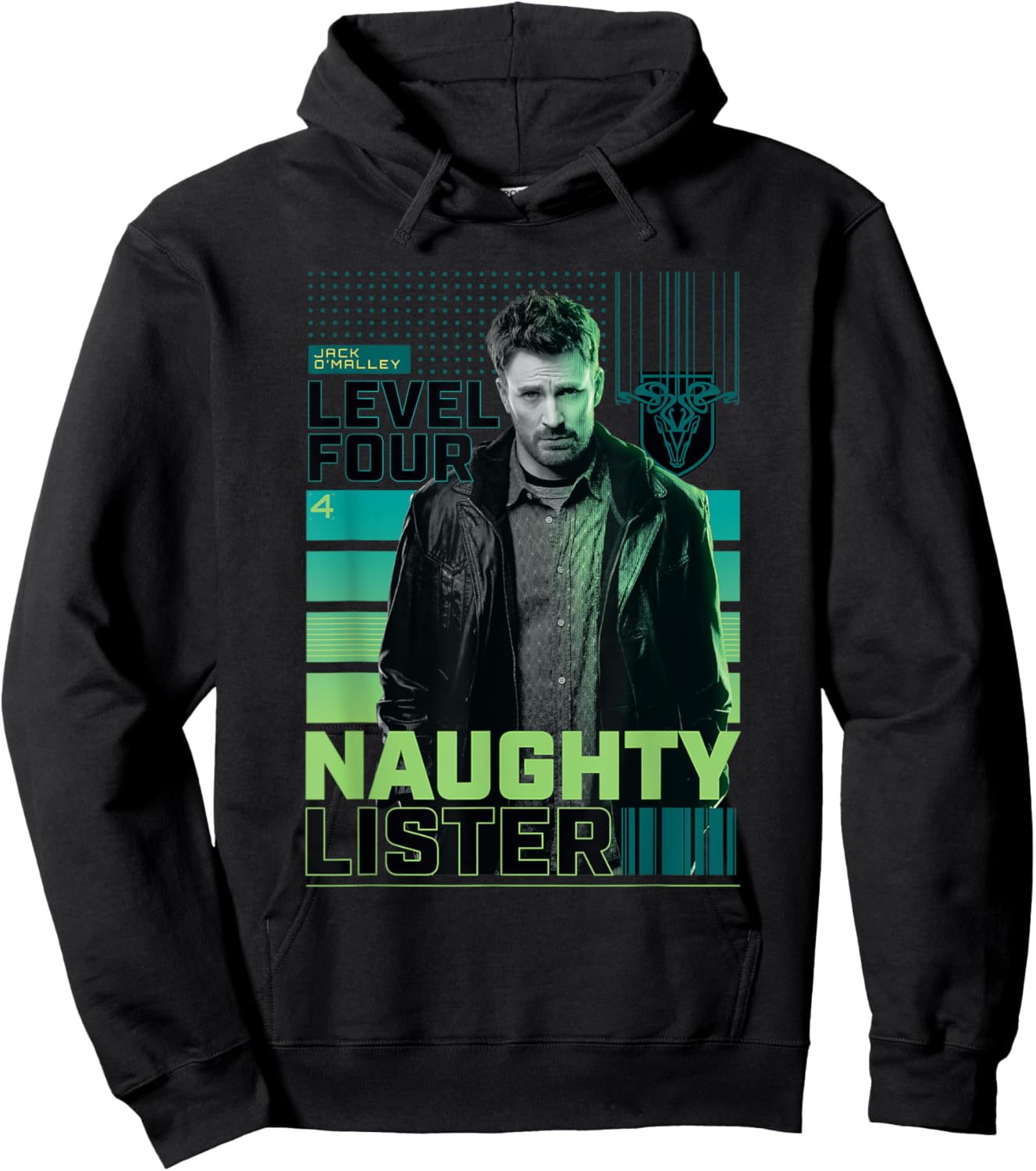 Red One - Naughty Lister Hoodie - Hoodie | Black