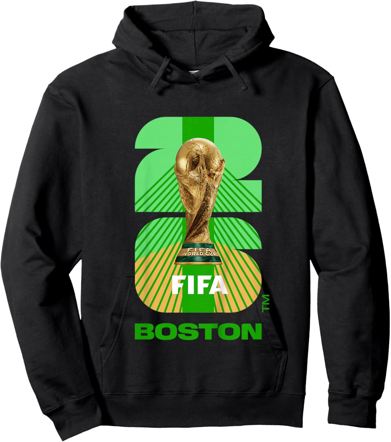 Kinder Boston Pokal FIFA World Cup 26 Farbe Hoodie - Hoodie | Black