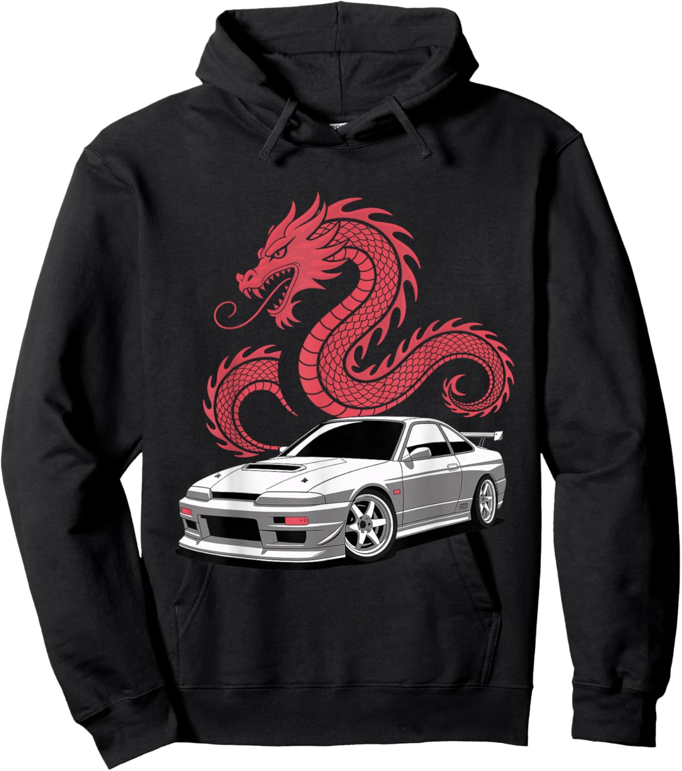 Car Drifting Racing Race Car Motorsport Drift Racing Hoodie - Hoodie | Black
