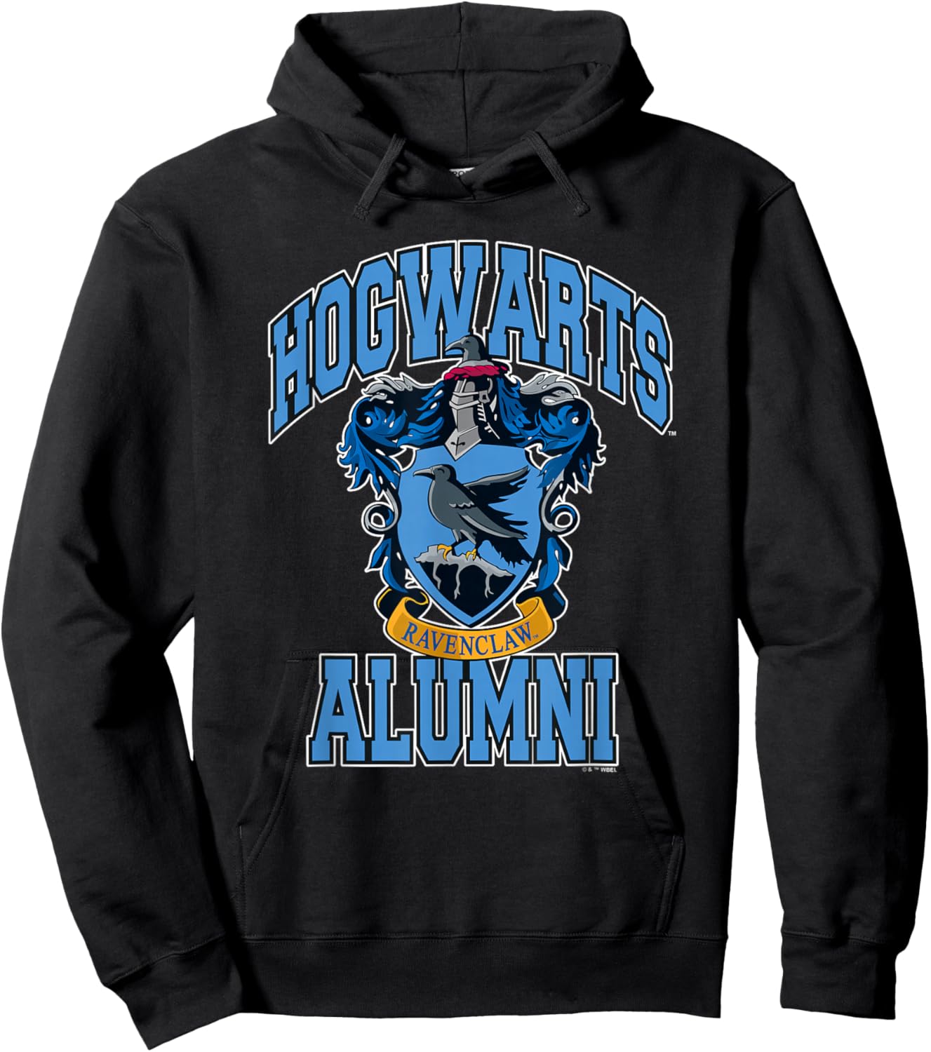 Harry Potter Hogwarts Ravenclaw Alumni Hoodie - Hoodie | Black