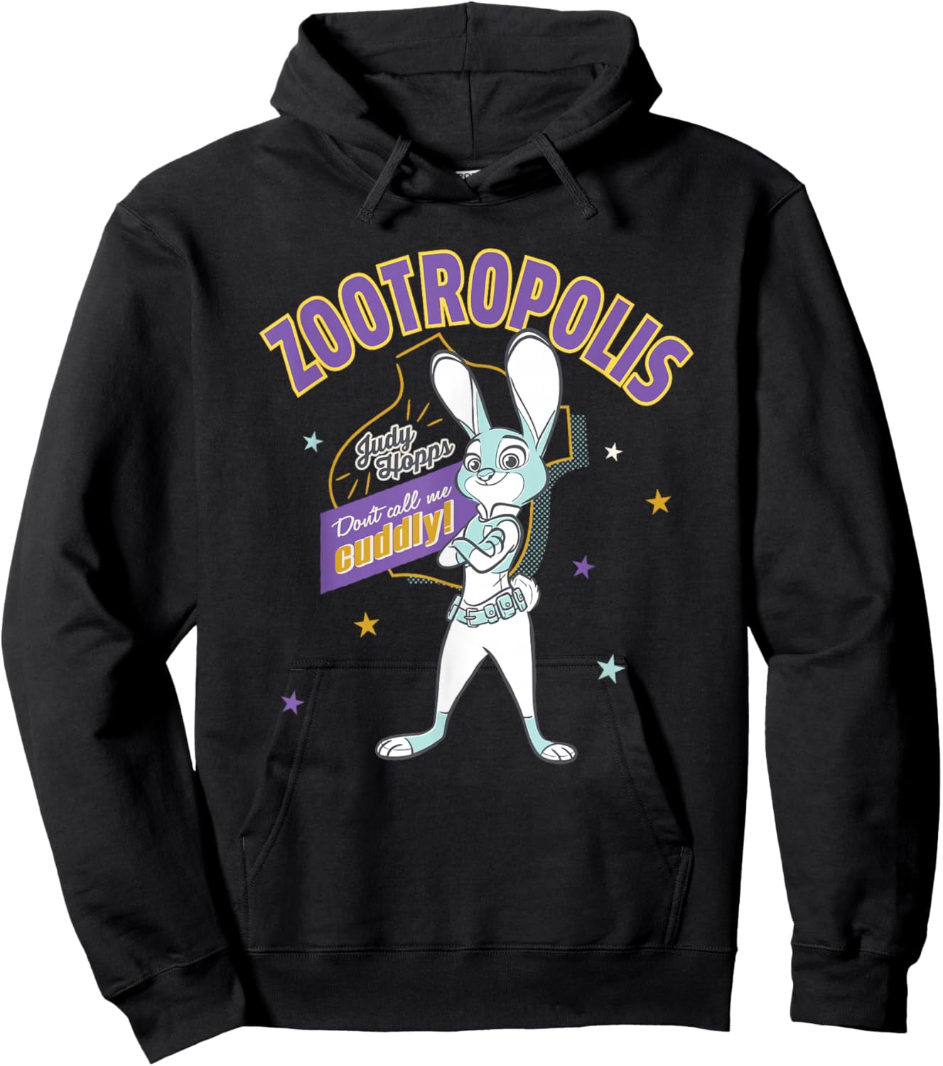 Zootopie Cuddly Hoodie - Hoodie | Black