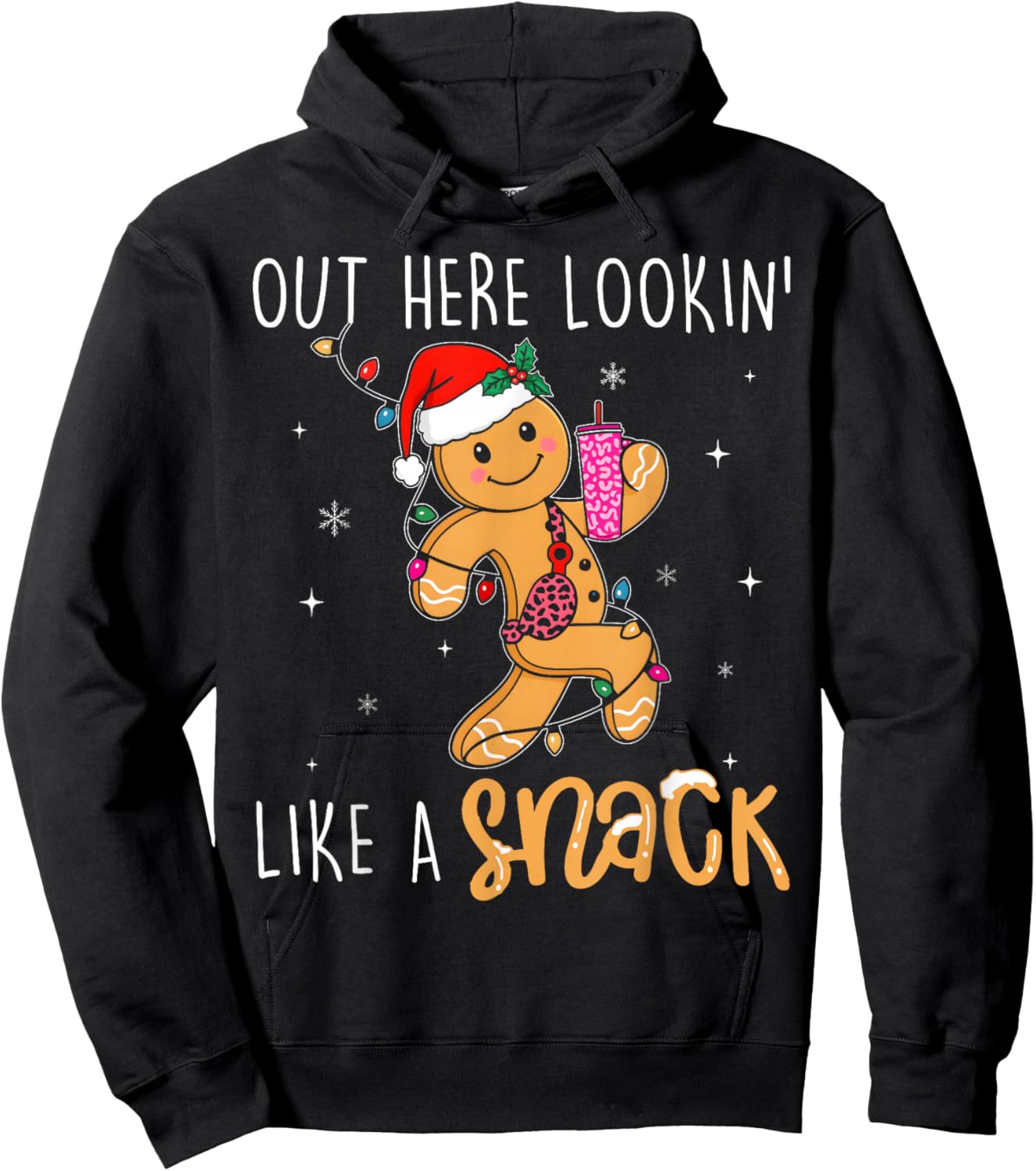 Gingerbread Hoodie - Hoodie | Black