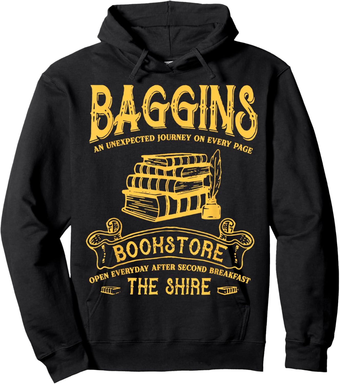 Retro Gift Book Lovers Hoodie - Hoodie | Black