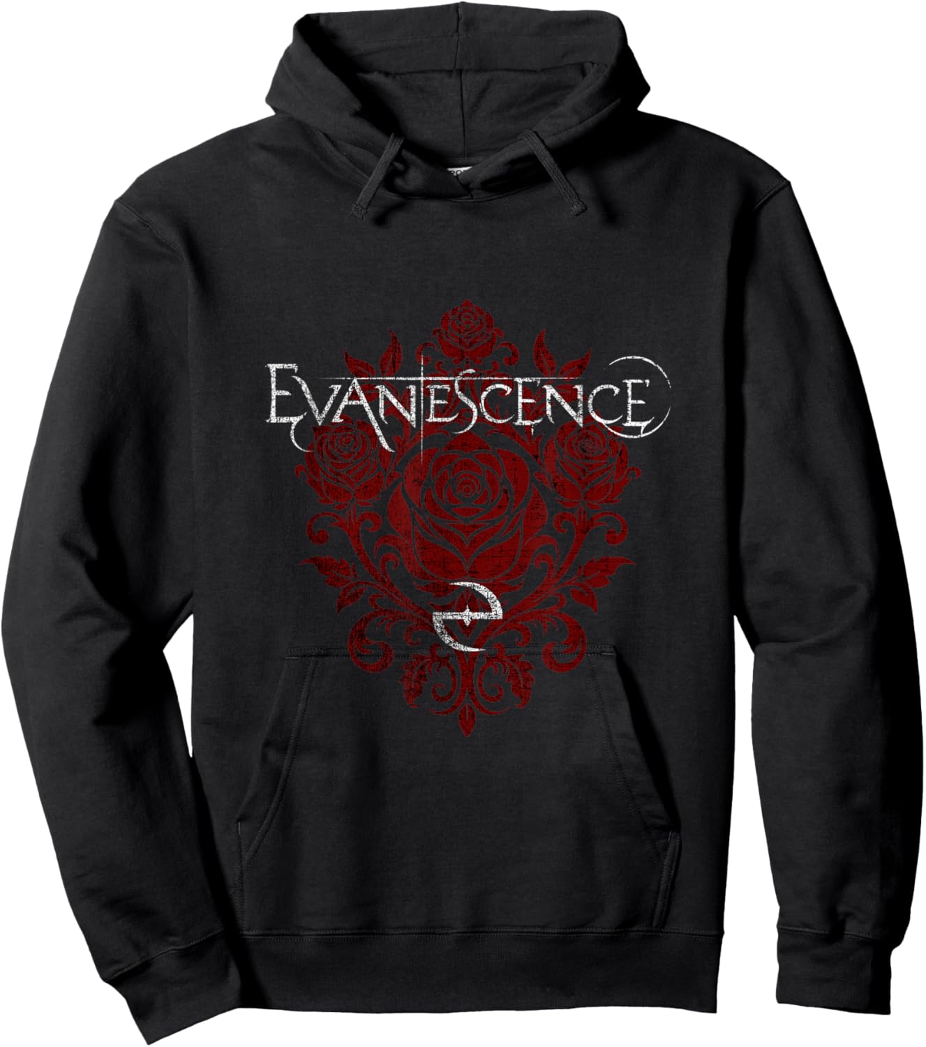 Evanescence – Pink Logo Hoodie - Hoodie | Black