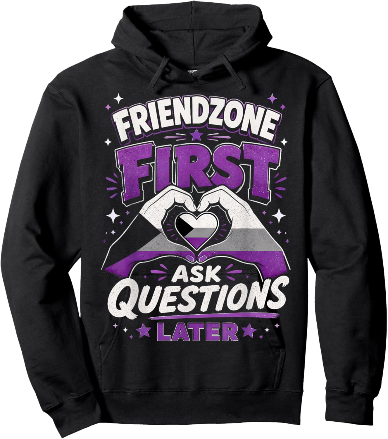 Lustig Demisexuell Hoodie - Hoodie | Black