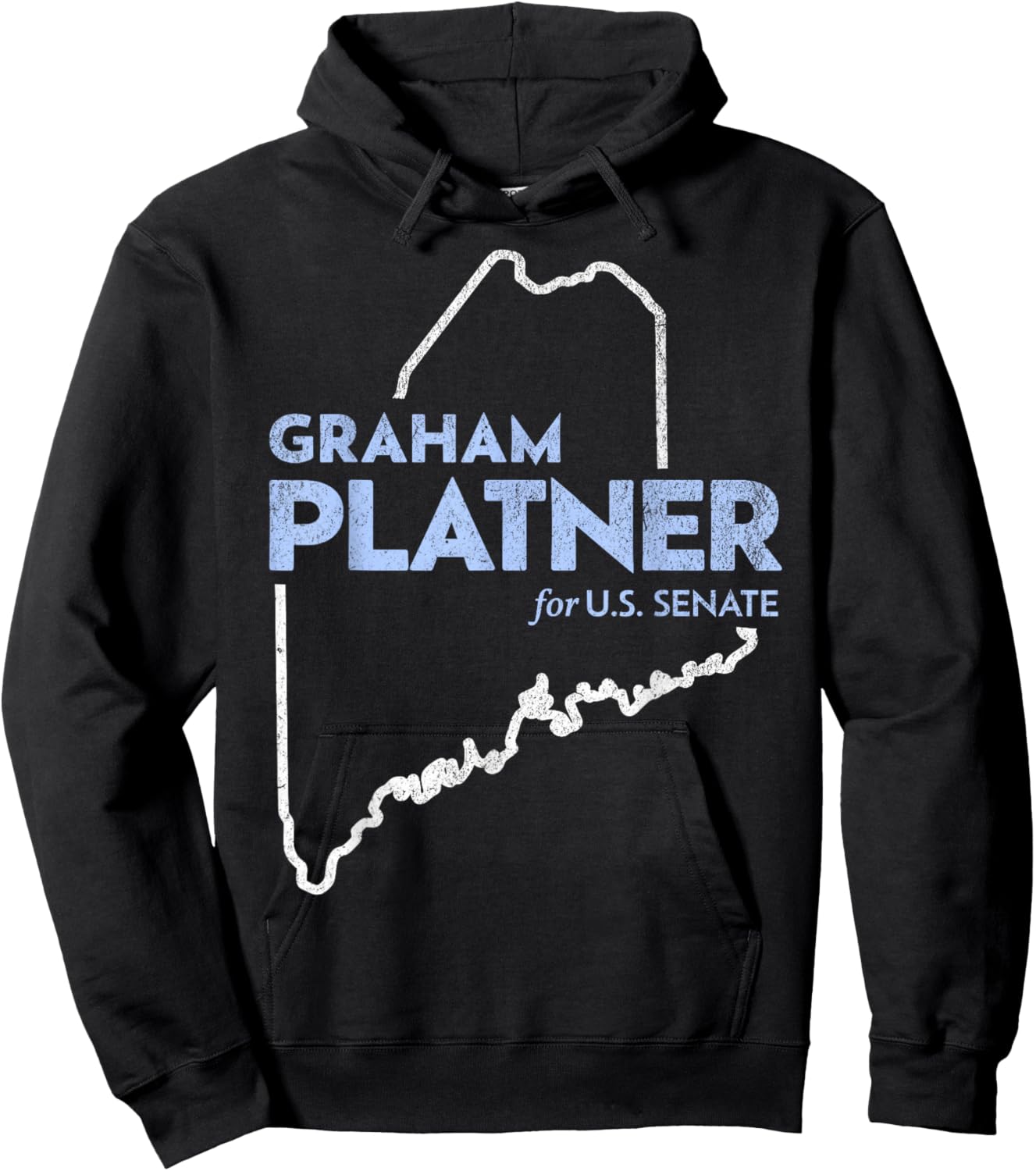 Graham Platner for Senate 2026 Hoodie - Hoodie | Black