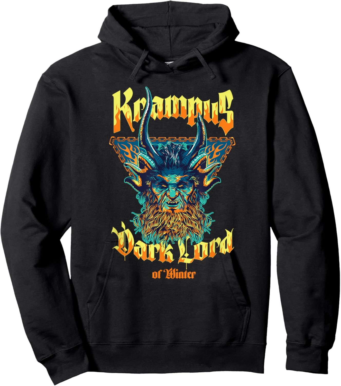 Red One - Krampus Dark Lord of Winter Hoodie - Hoodie | Black