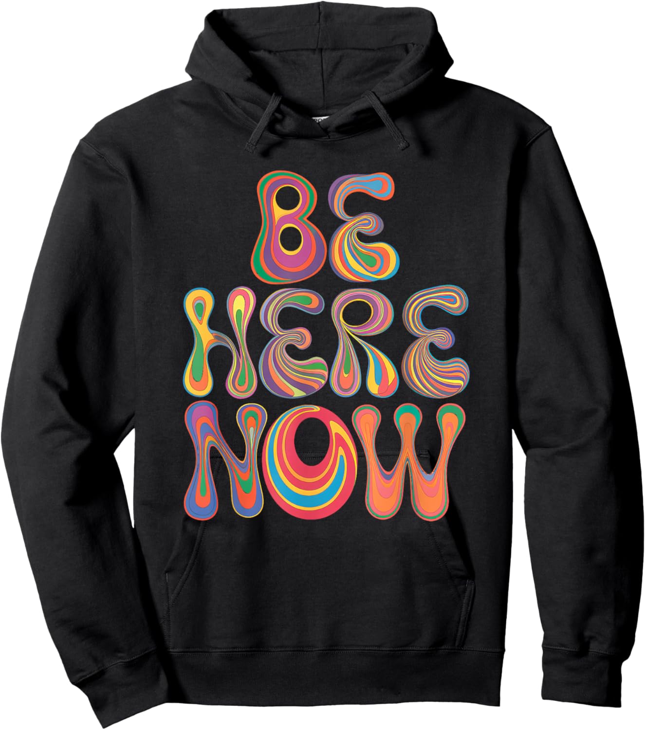 Be Women Here Now Motivational Men Kids Hoodie - Hoodie | Black