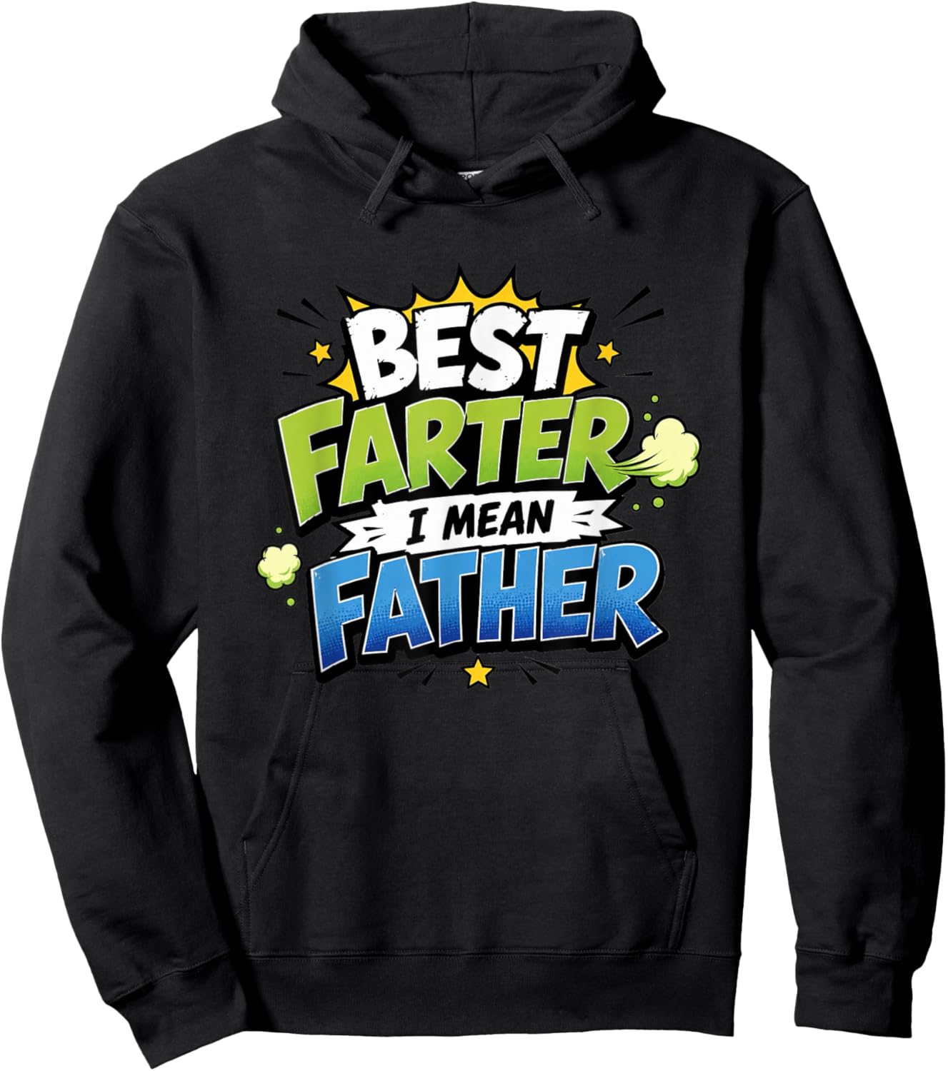 Best Farter I Mean Father Hoodie - Hoodie | Black