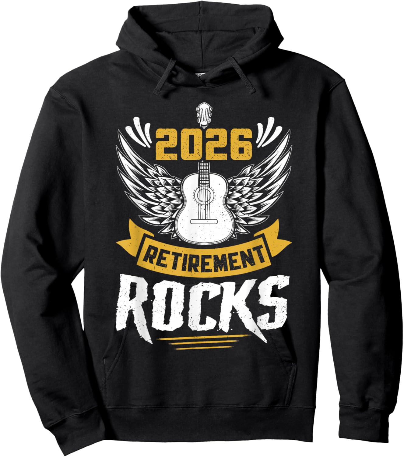 Retirement 2026 Retirement Rocks Funny Retirement 202 Hoodie - Hoodie | Black