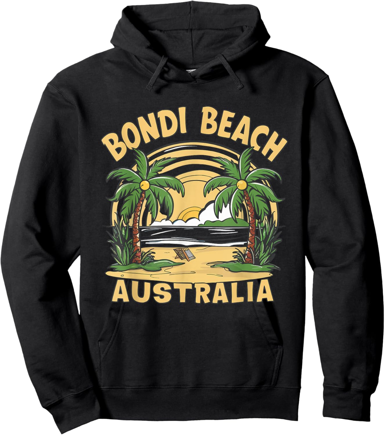 Bondi Beach Australia Hoodie - Hoodie | Black