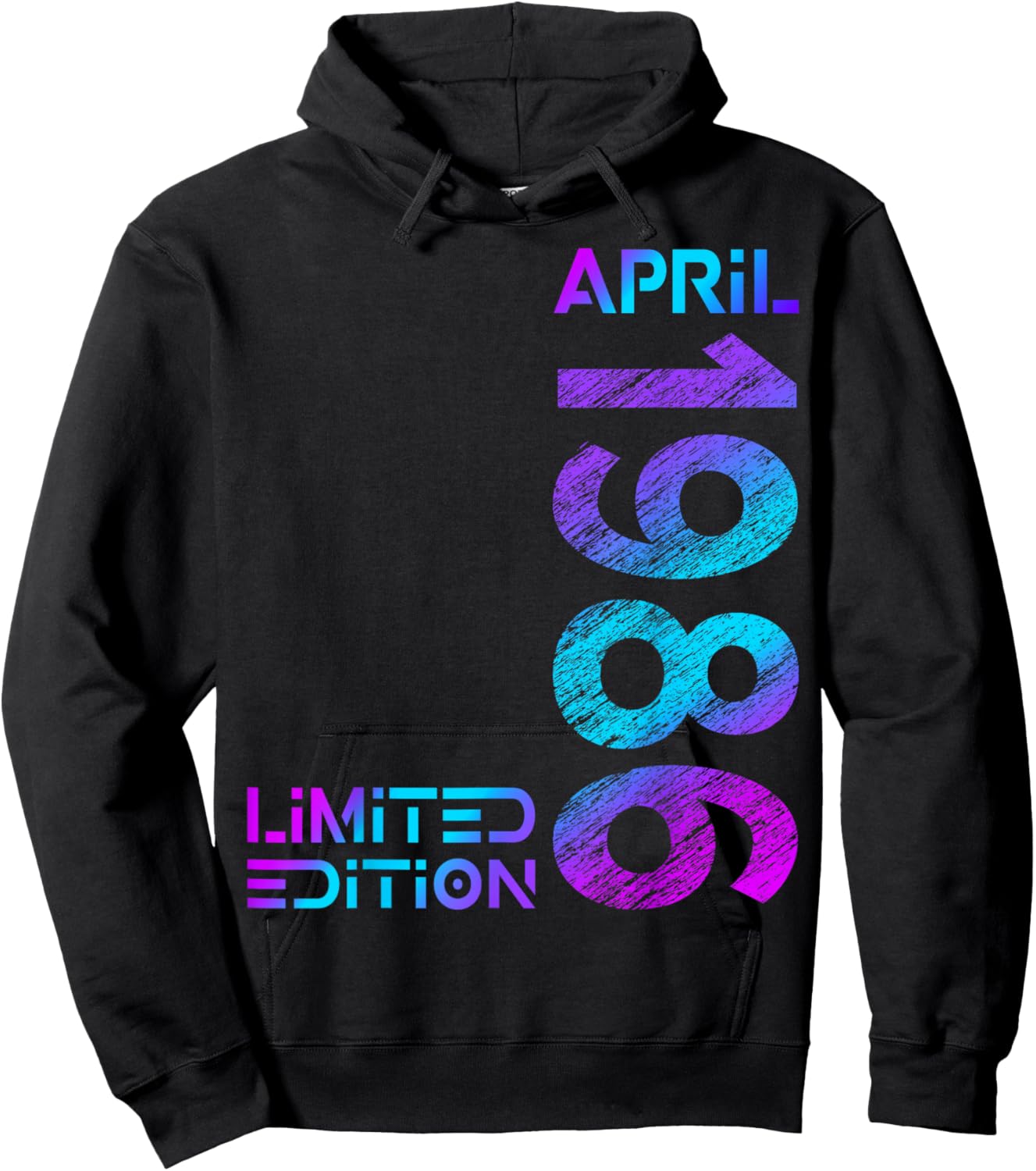 Limited Edition April 1986 Mann Frau 40. Geburtstag Hoodie - Hoodie | Black