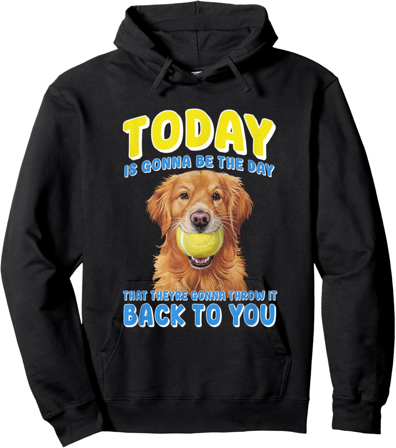 To Day Is Gonna Be The Day That Theyre Gonna Throw It Hoodie - Hoodie | Black