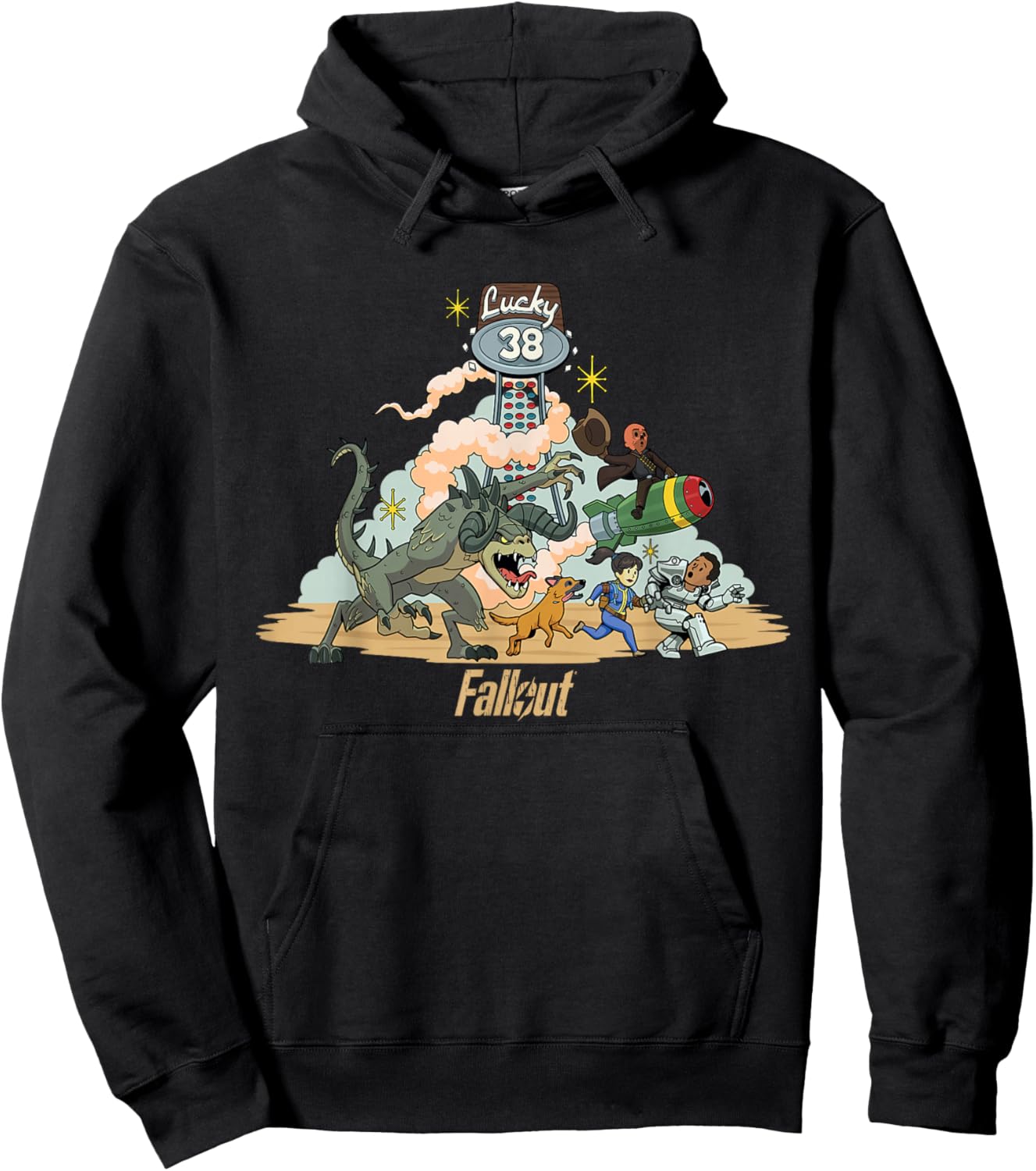 Fallout - New Vegas Hoodie - Hoodie | Black