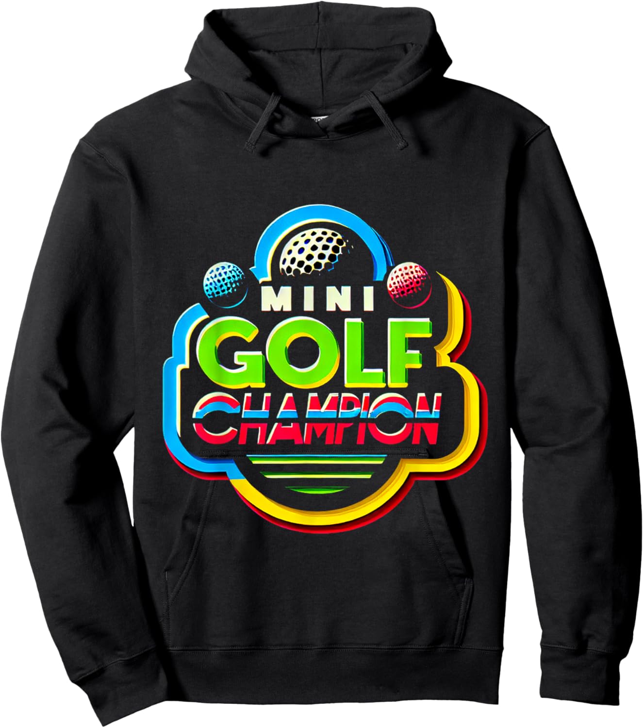 Mini Golf Champion Hoodie - Hoodie | Black
