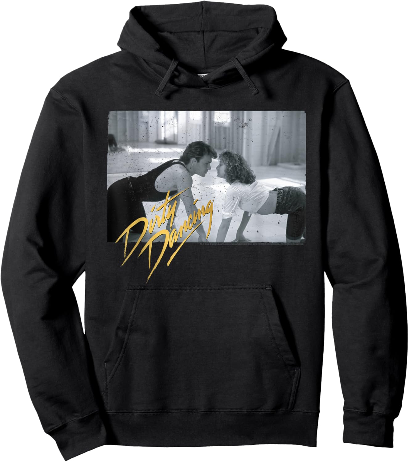 Dirty Dancing Johnny & Frances Love is a Strange Dance Scene , grey, S Hoodie - Hoodie | Black