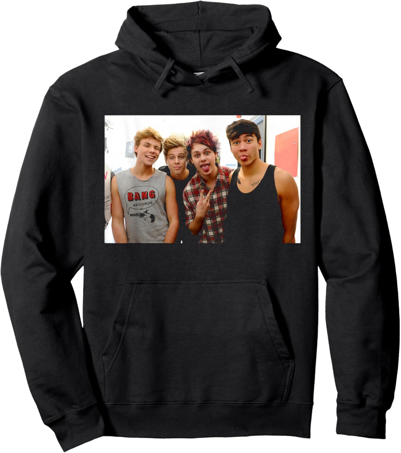 5 Seconds of Summer UK Tour Amnesia 2014 Hoodie - Hoodie | Black