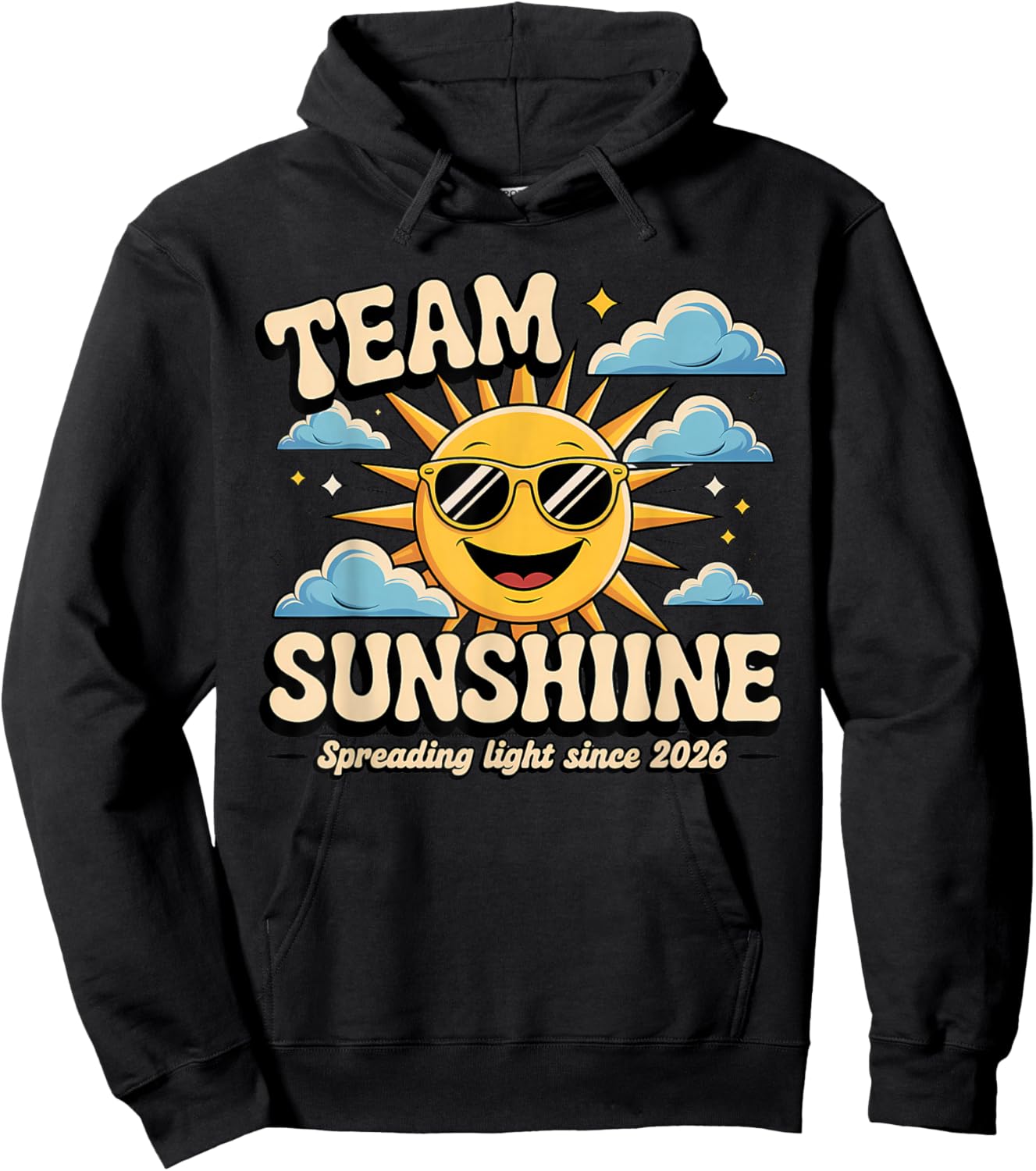 Team Sunshine - Light Up Every Day Hoodie - Hoodie | Black