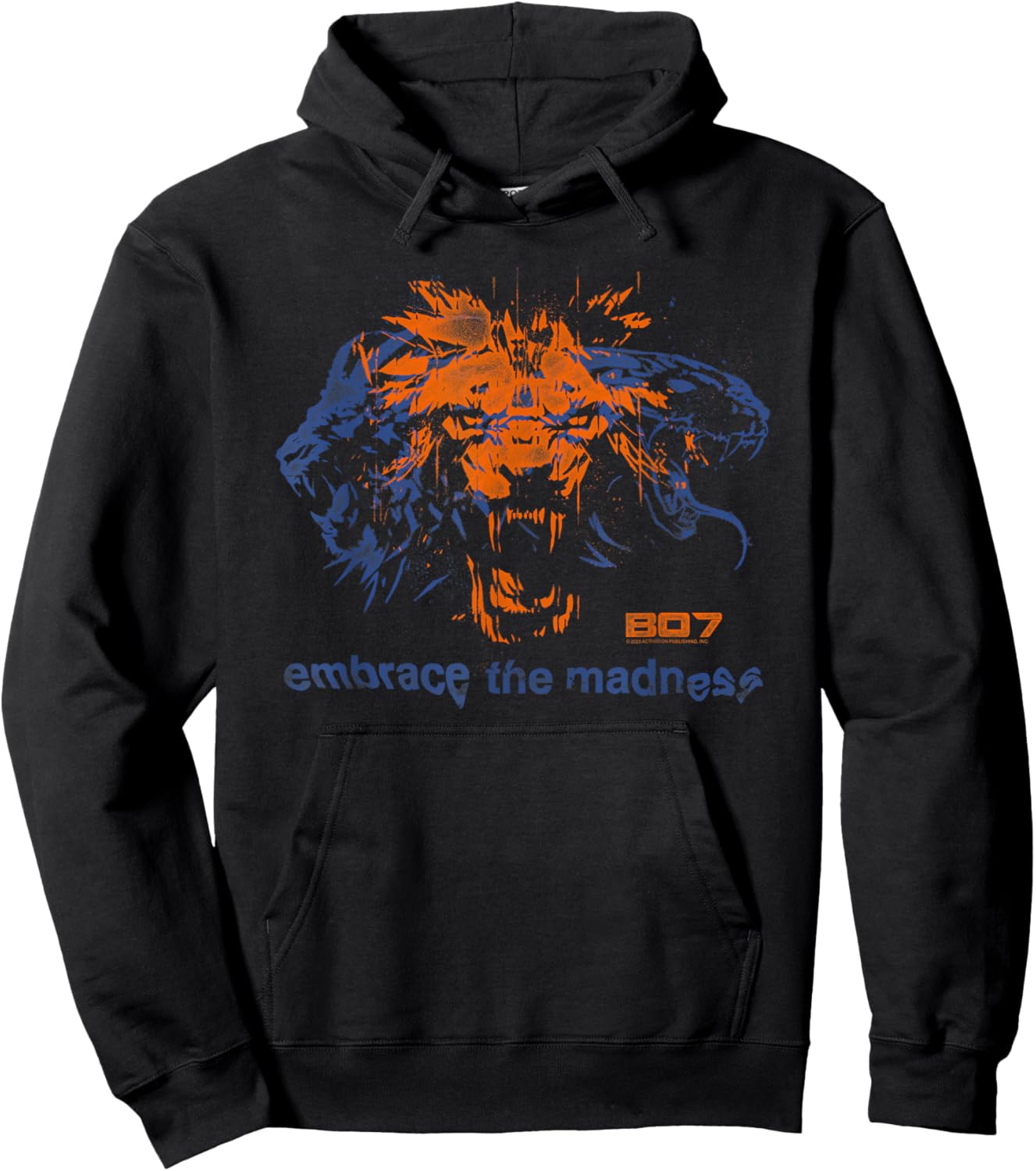 Call of Duty Black Ops 7 Embrace The Madness Video Game Hoodie - Hoodie | Black