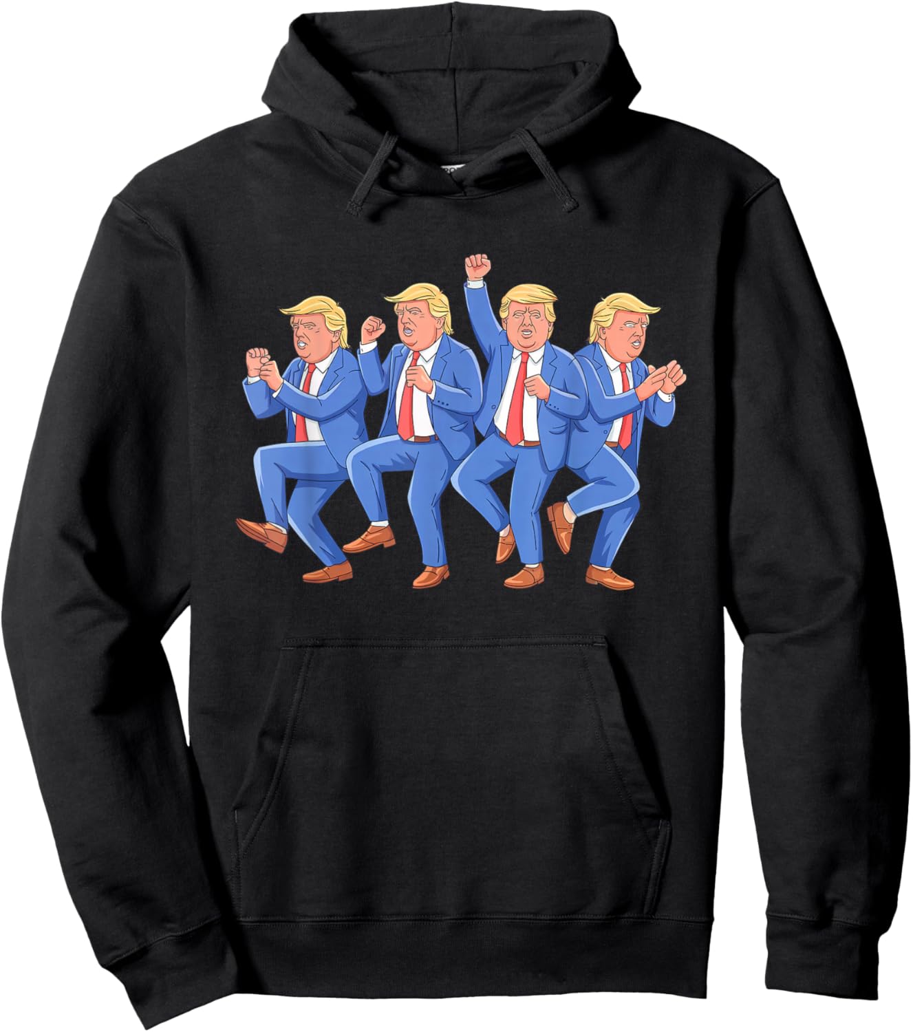 Donald Trump Dance 4th of July Trump 2025 Hoodie - Hoodie | Black