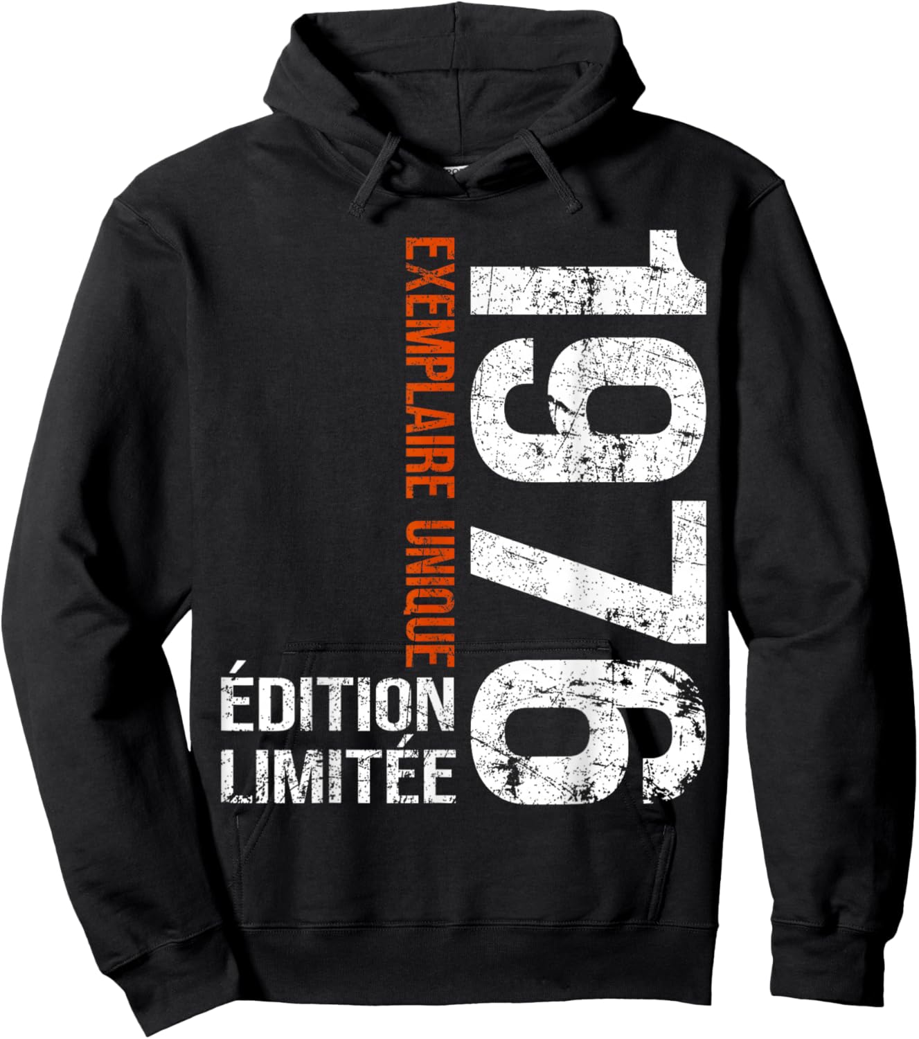 Vintage 1976 Gift 50 Years Man Birthday Humour Hoodie - Hoodie | Black