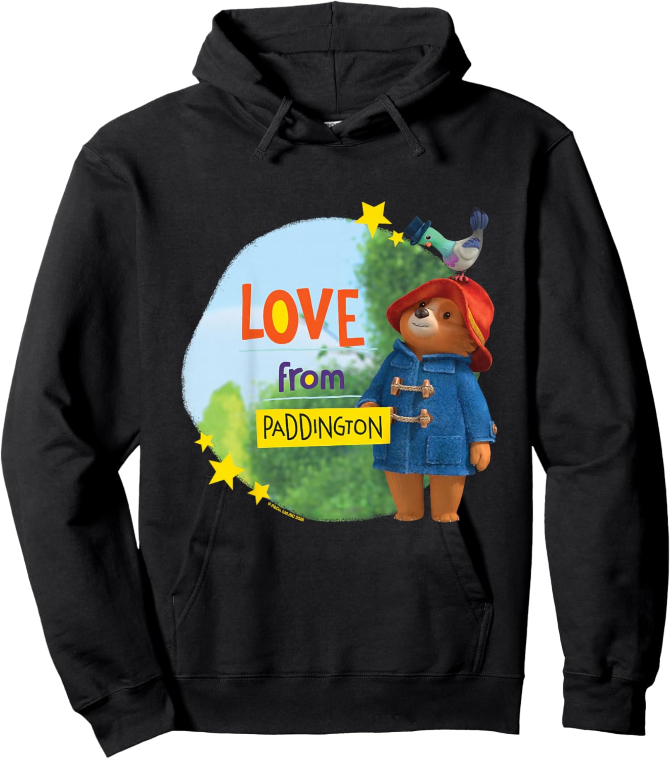 The Adventures of Paddington Love by Bear Kids Hoodie - Hoodie | Black