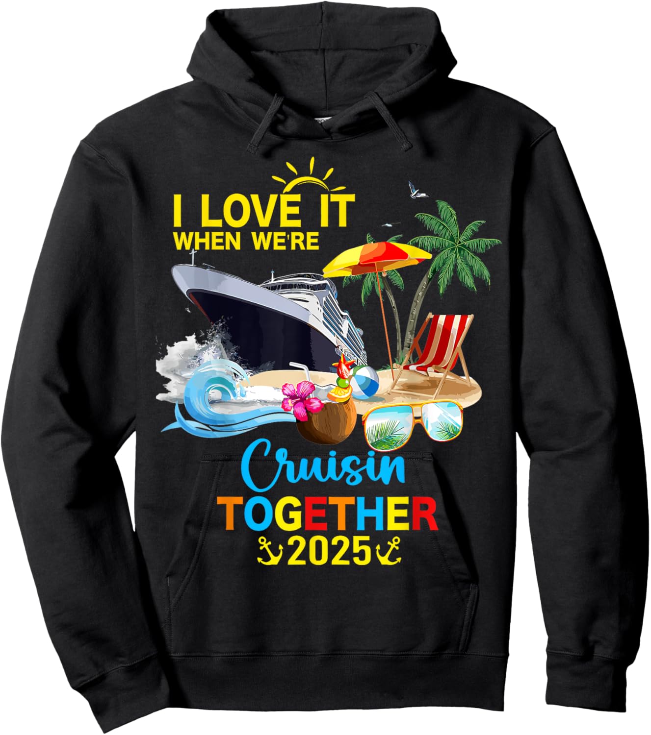 ProLam I Love It When We're Cruisin Together 2025 - Black, Small Hoodie - Hoodie | Black