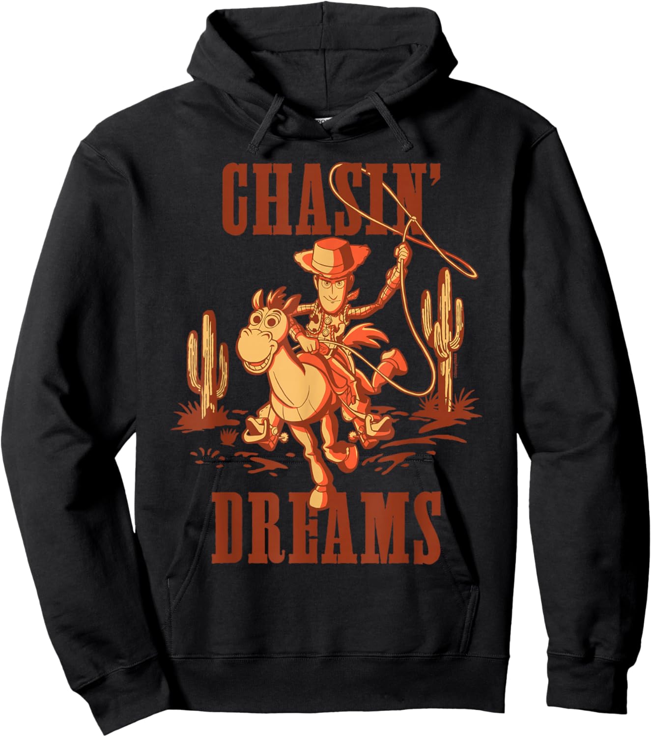 Disney and Pixar's Toy Story Woody & Bullseye Chasin' Dreams Hoodie - Hoodie | Black