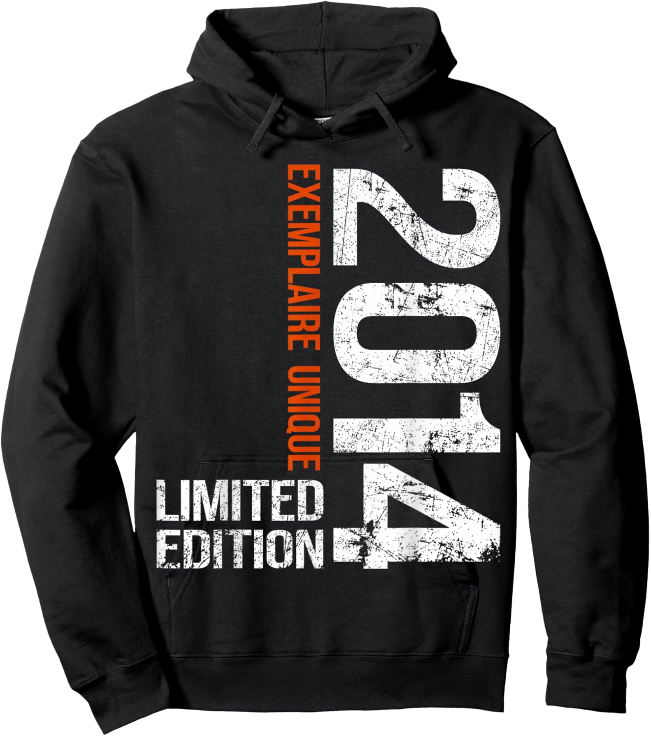 11th Birthday 2014 Vintage 11 Years Boy and Girl 2014 Hoodie - Hoodie | Black