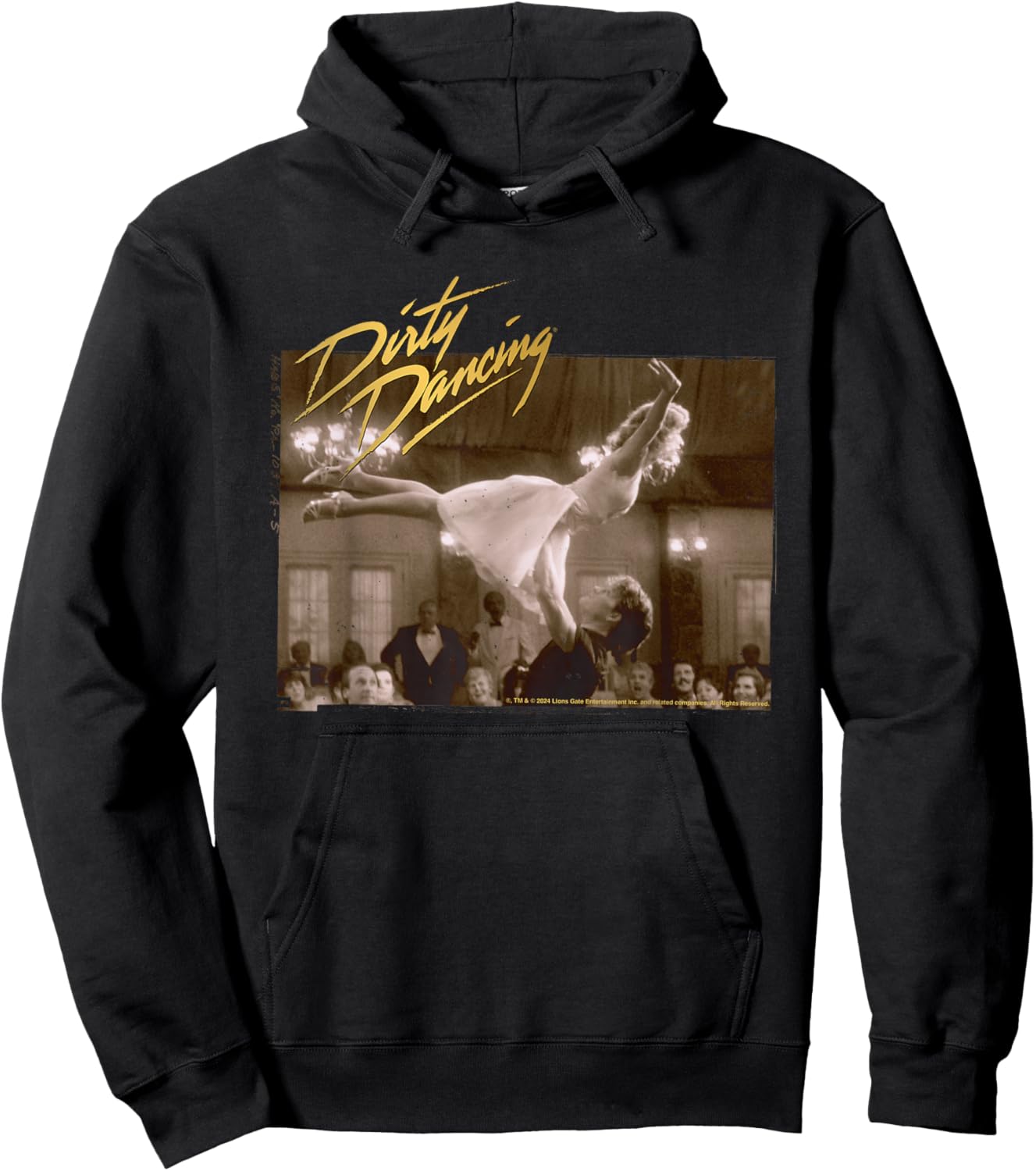 Dirty Dancing The Time Of My Life Lift Scene , grey, S Hoodie - Hoodie | Black