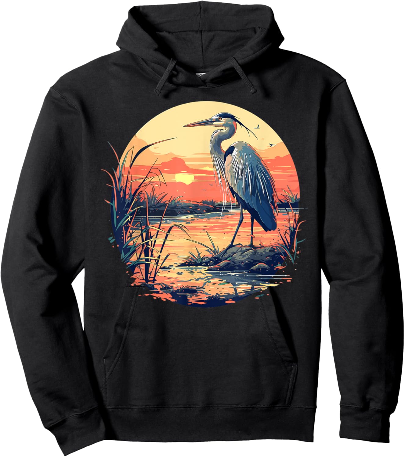 T-Shirt Hoodie - Hoodie | Black