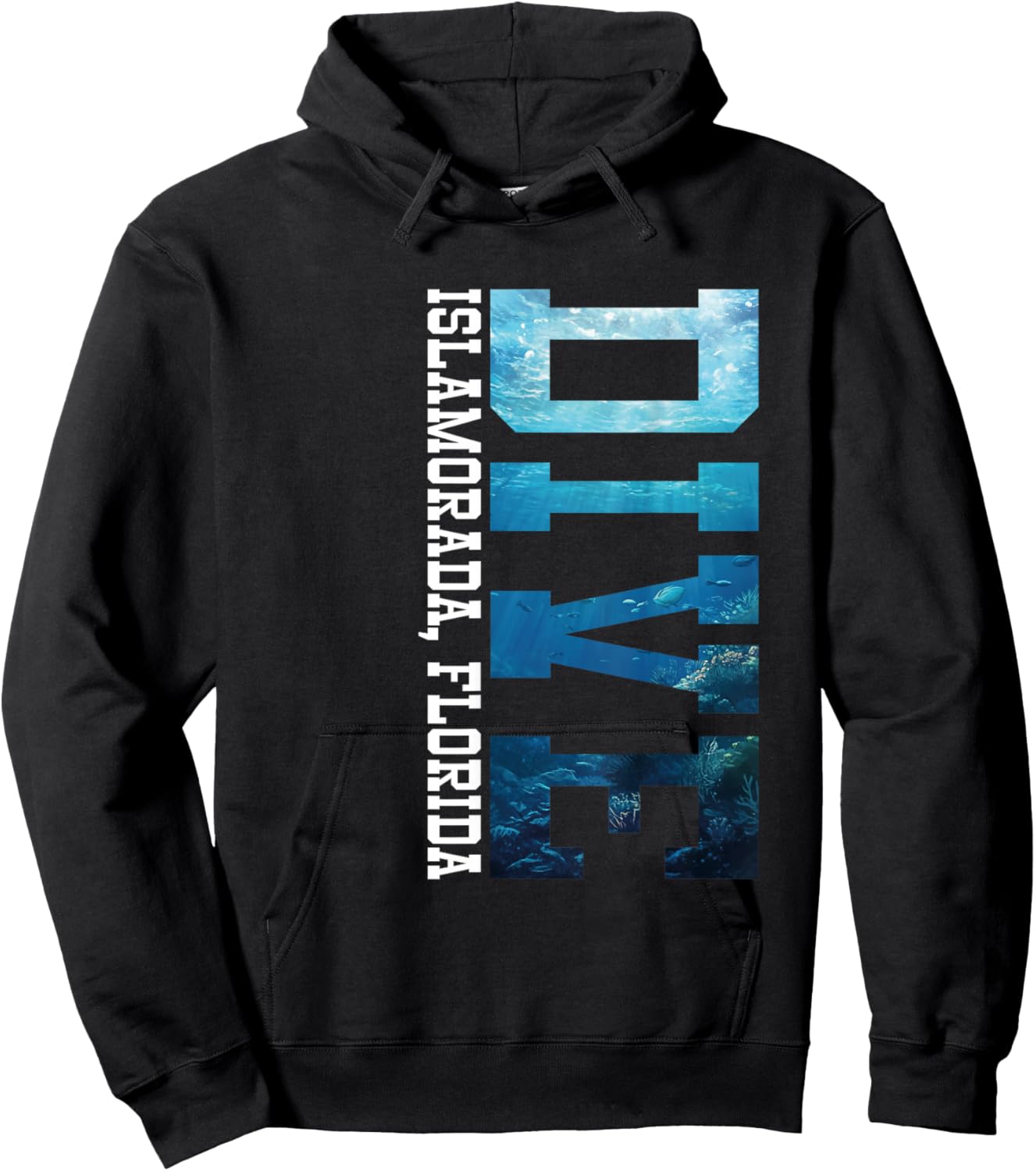 Dive Islamorada Florida Ocean Underwater Scuba Diving Hoodie - Hoodie | Black