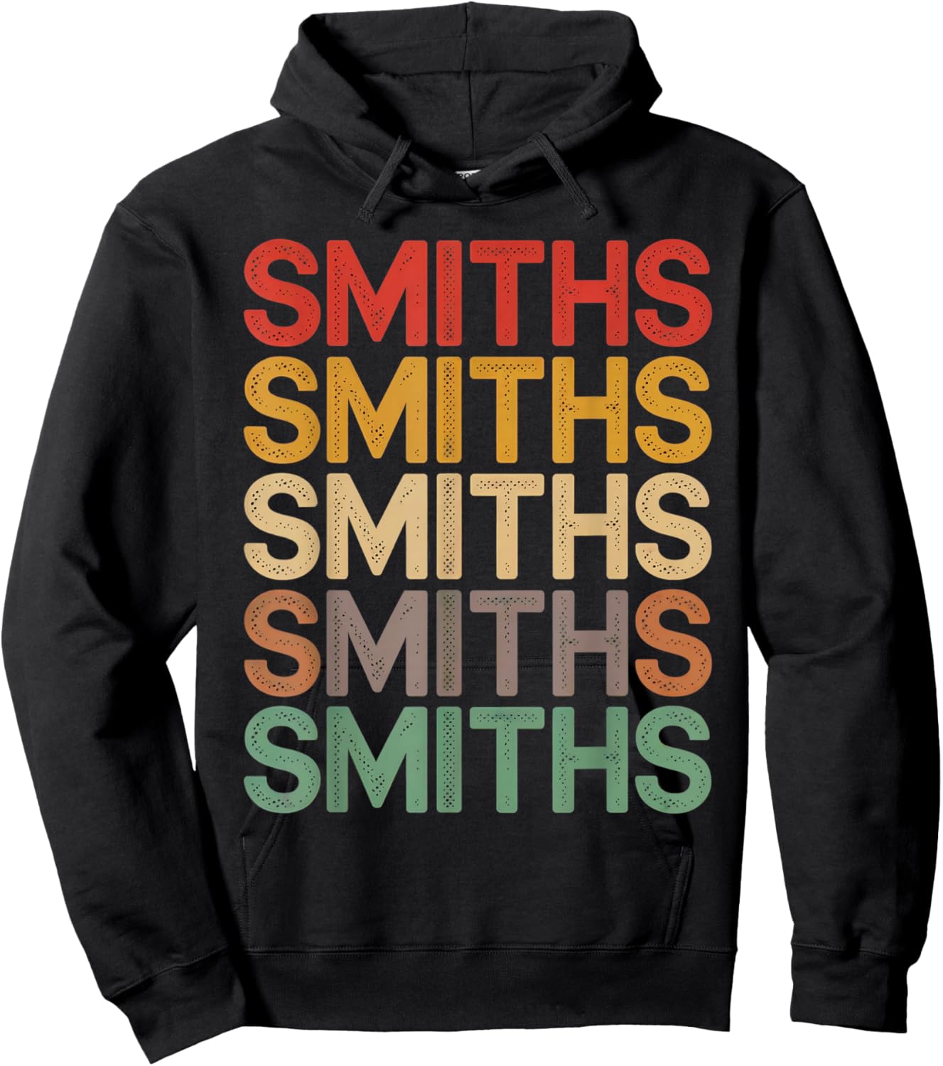 Vintage Retro Smiths Hoodie - Hoodie | Black