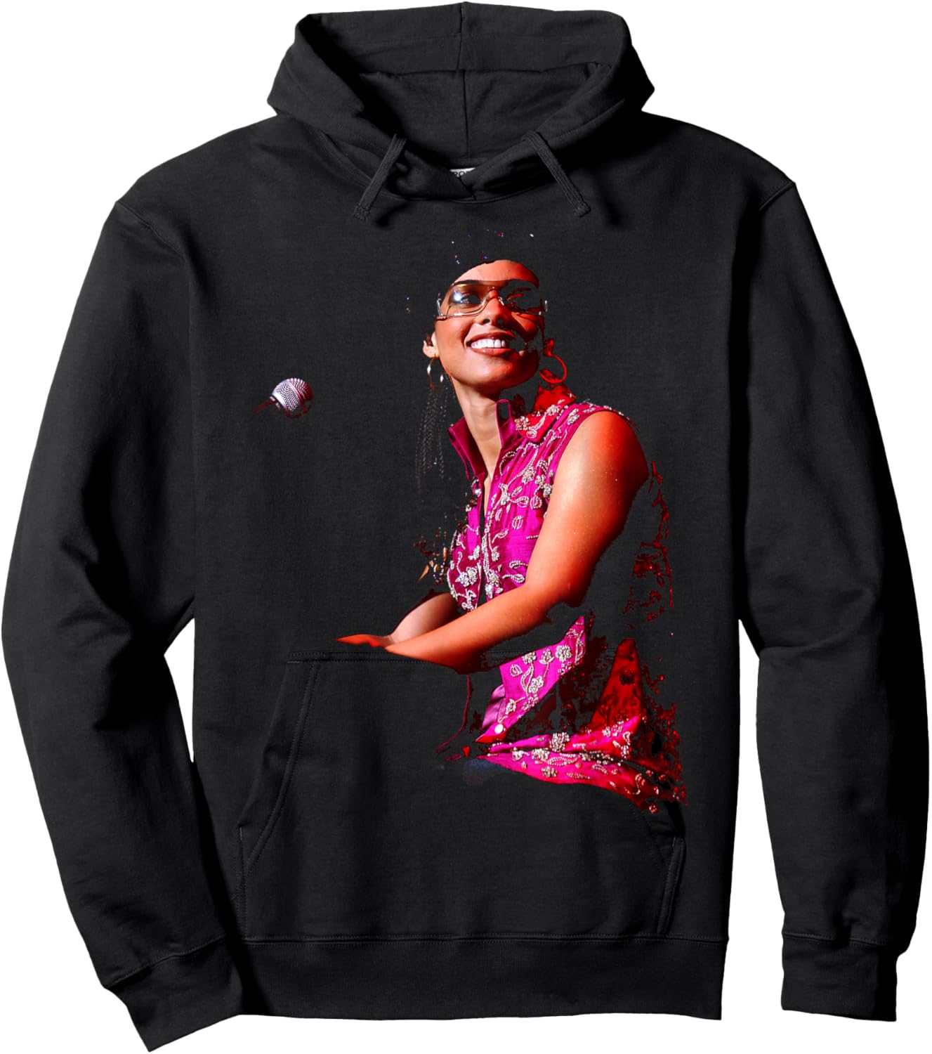 Chansons d'Alicia Keys dans A Minor Fallin' Singer 2002 Hoodie - Hoodie | Black