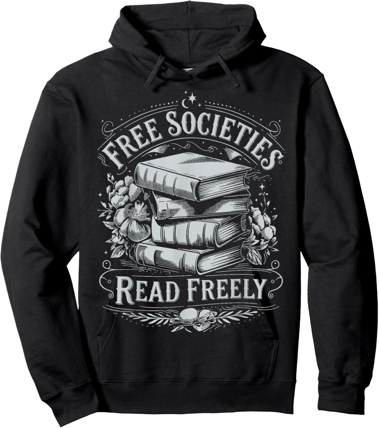 Free Societies Read Freely Hoodie - Hoodie | Black