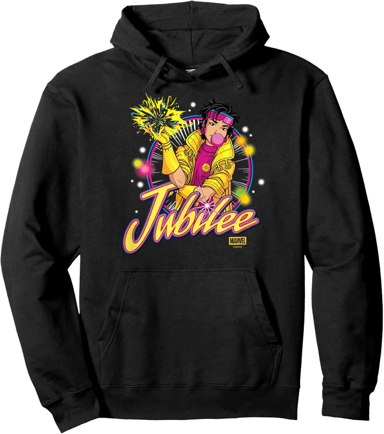 X-Men - Jubilee Logo Hoodie - Hoodie | Black