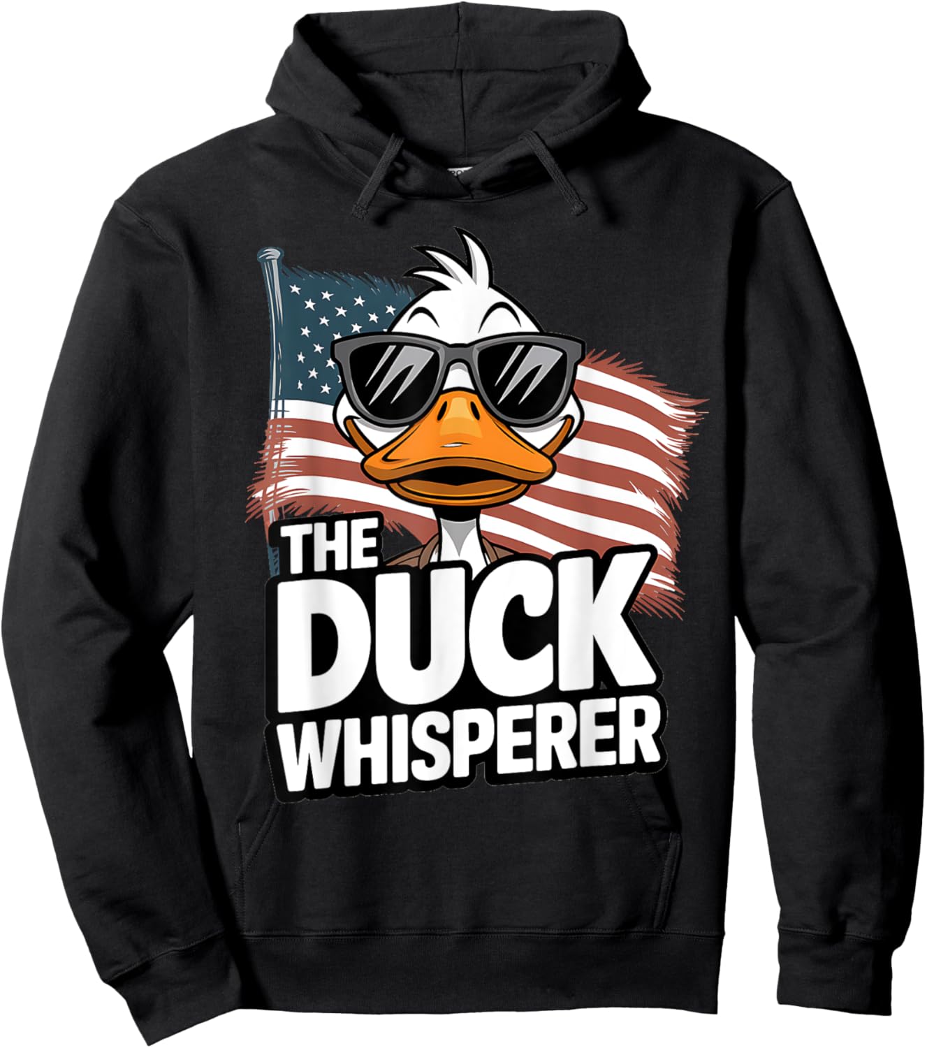 The Duck Whisperer Farmer Animal Farm Funny Women Hoodie - Hoodie | Black