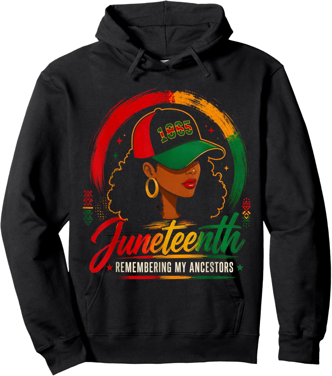 Juneteenth Remembering My Ancestors Black Women Juneteenth Hoodie - Hoodie | Black
