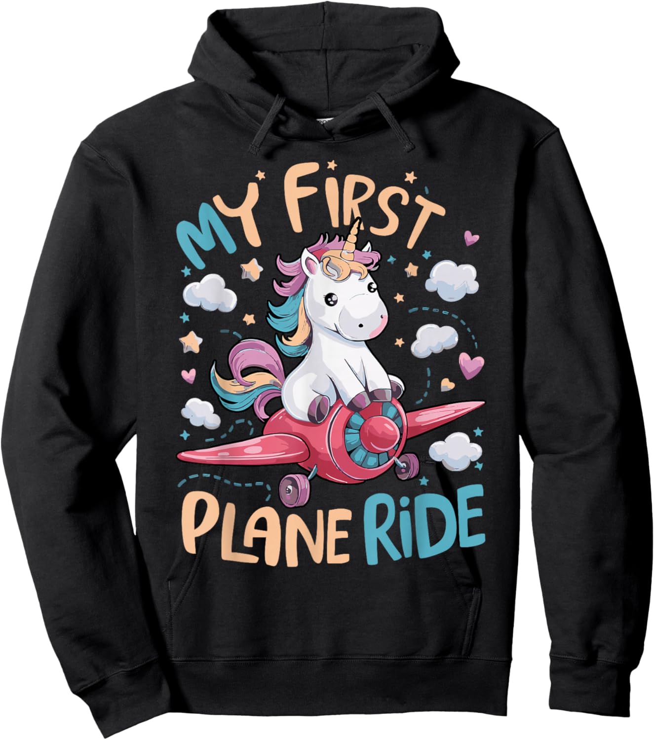 My First Plane Ride Hoodie - Hoodie | Black