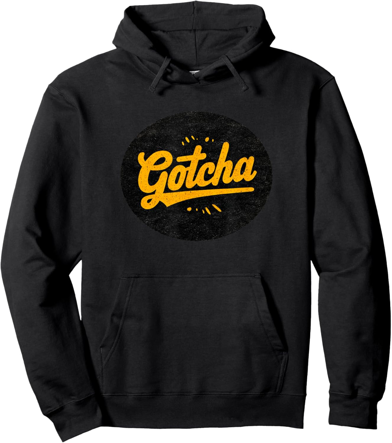 Superb Gotcha Stamp for A Cool Look Hoodie - Hoodie | Black