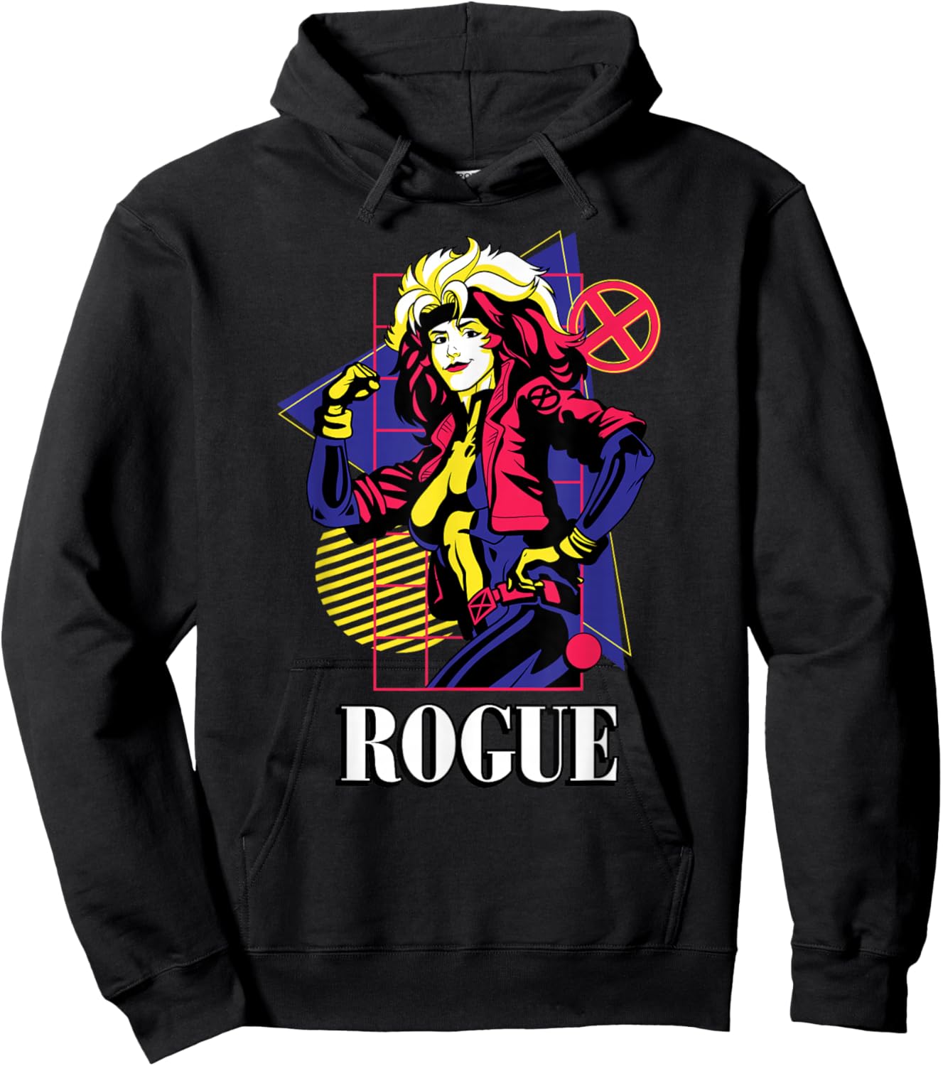 Marvel Super Heroes Valentine X-Men Couples Matching Rogue Hoodie - Hoodie | Black