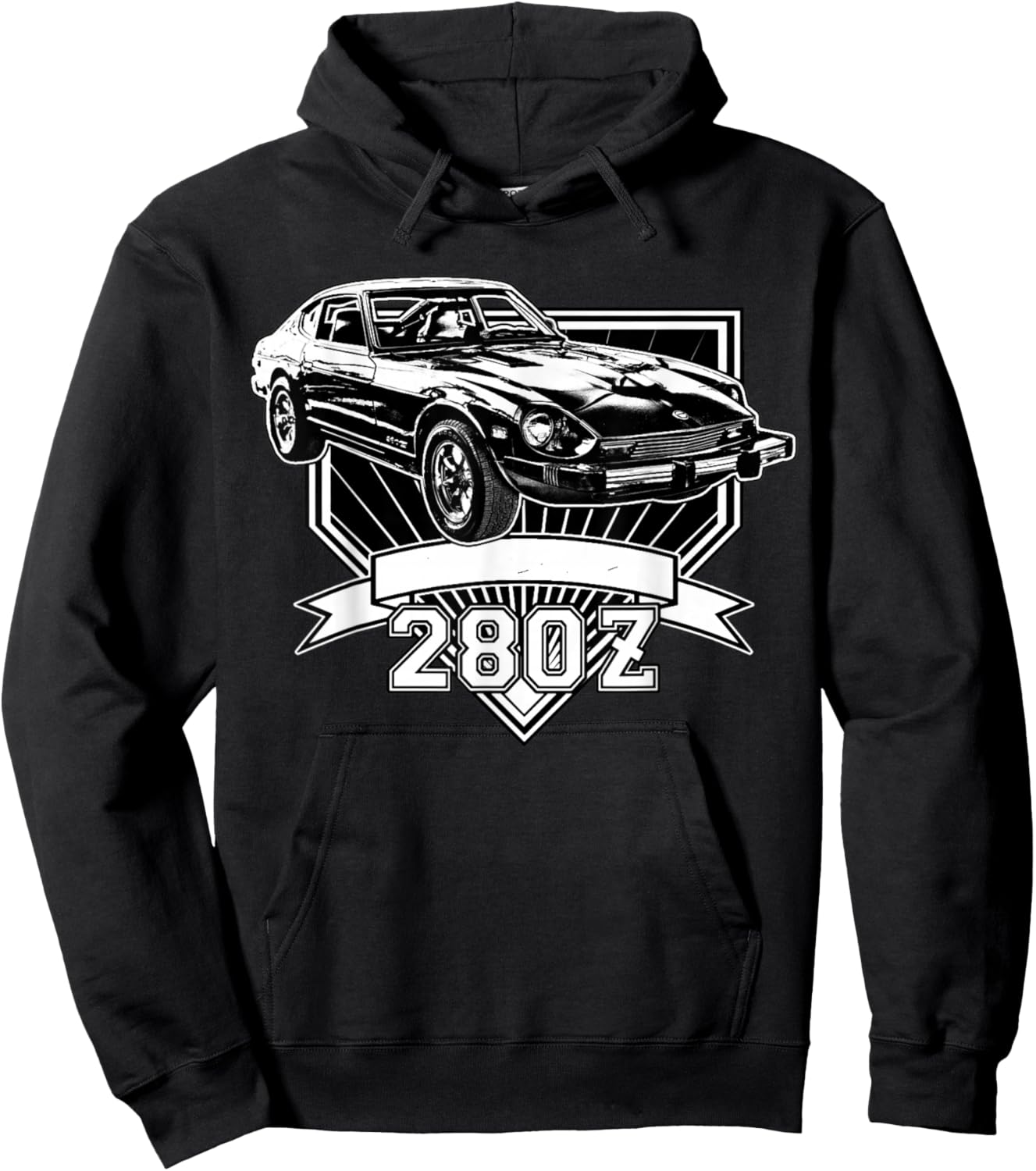 280z Sports Car Hoodie - Hoodie | Black
